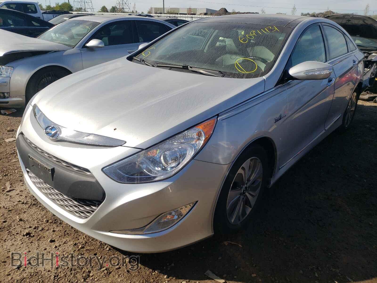 2013 HYUNDAI SONATA - VIN: KMHEC4A42DA083965 - Фото 2