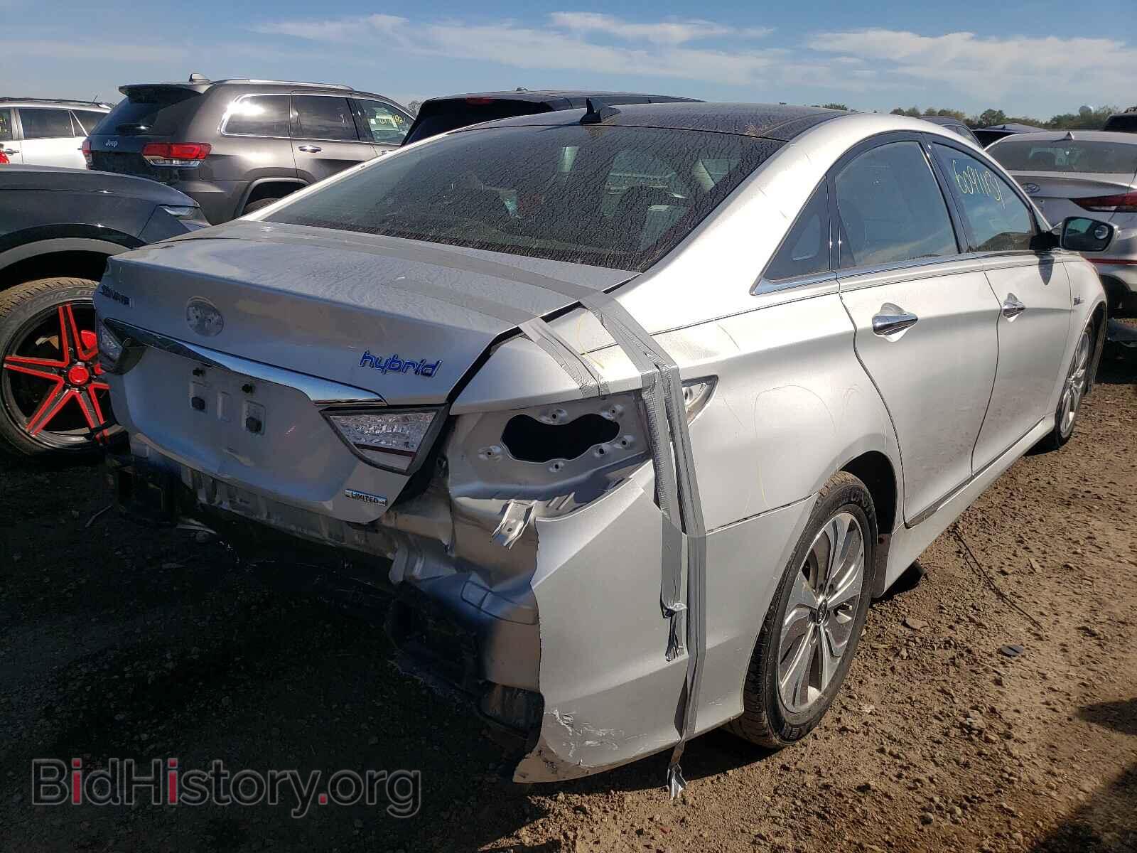 2013 HYUNDAI SONATA - VIN: KMHEC4A42DA083965 - Фото 4