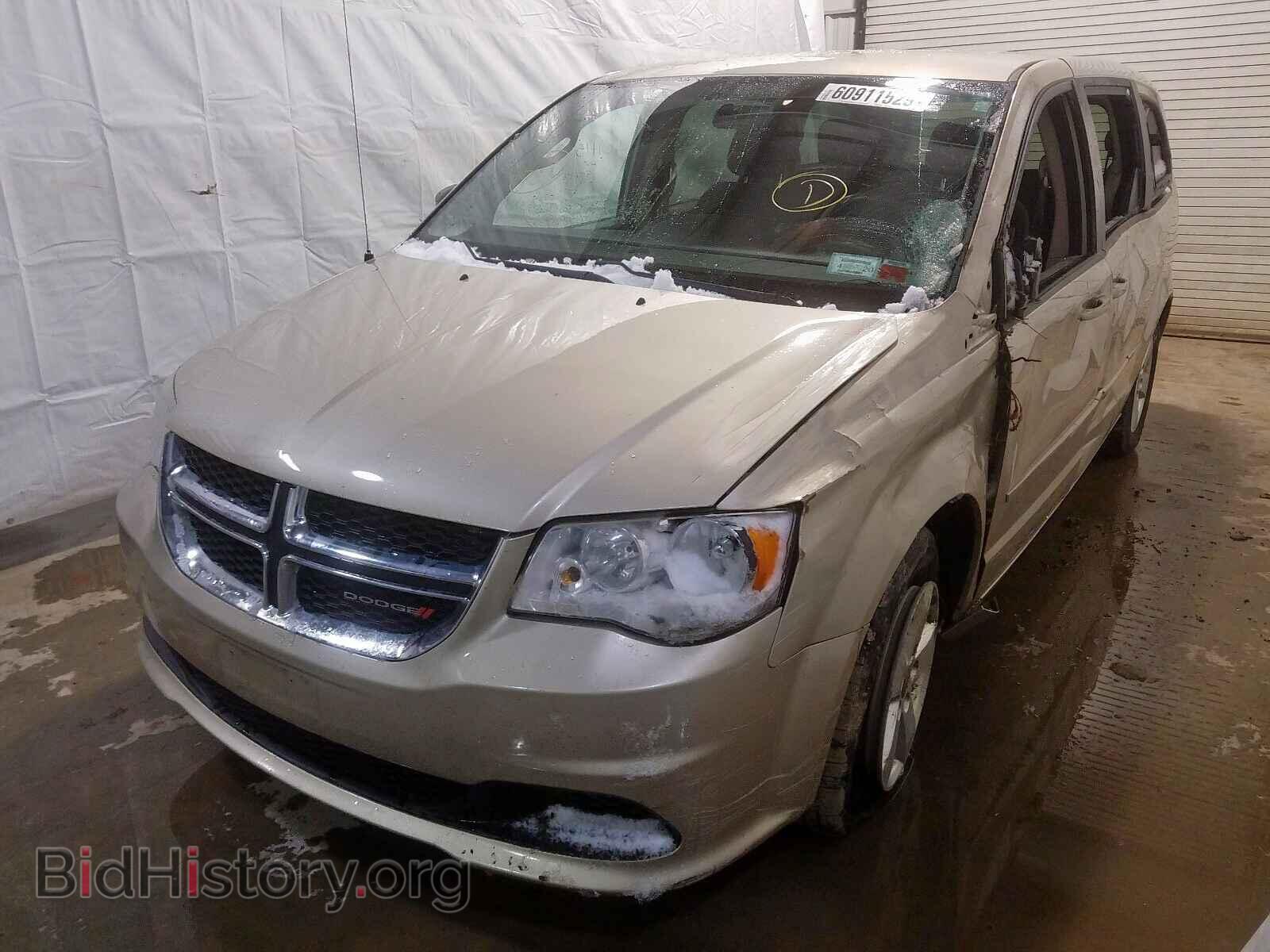 2013 DODGE CARAVAN - VIN: 2C4RDGBG1DR537227 - Фото 2