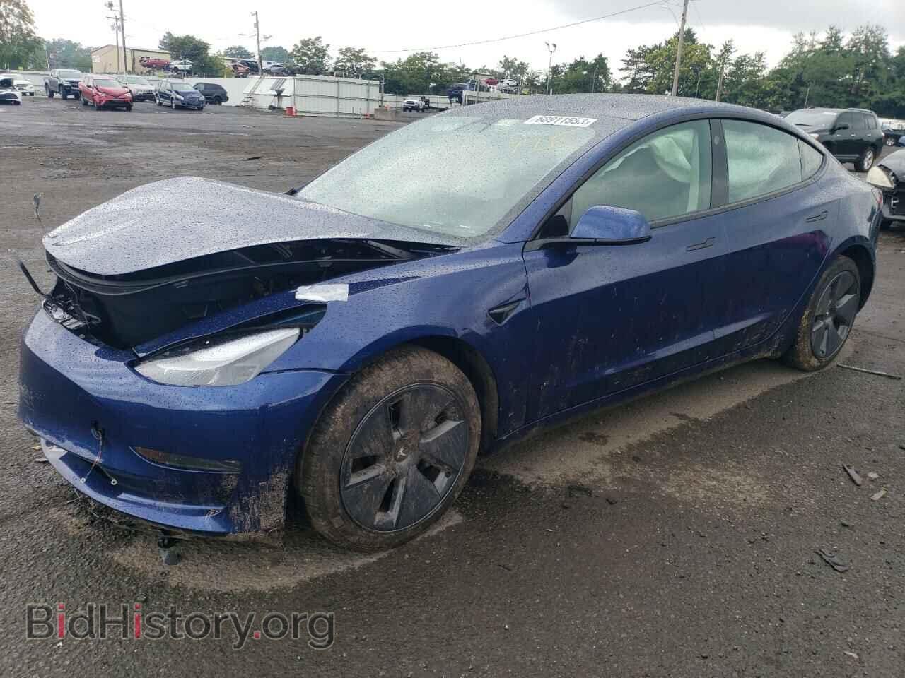 Фотография 5YJ3E1EB3NF111682 - TESLA MODEL 3 2022