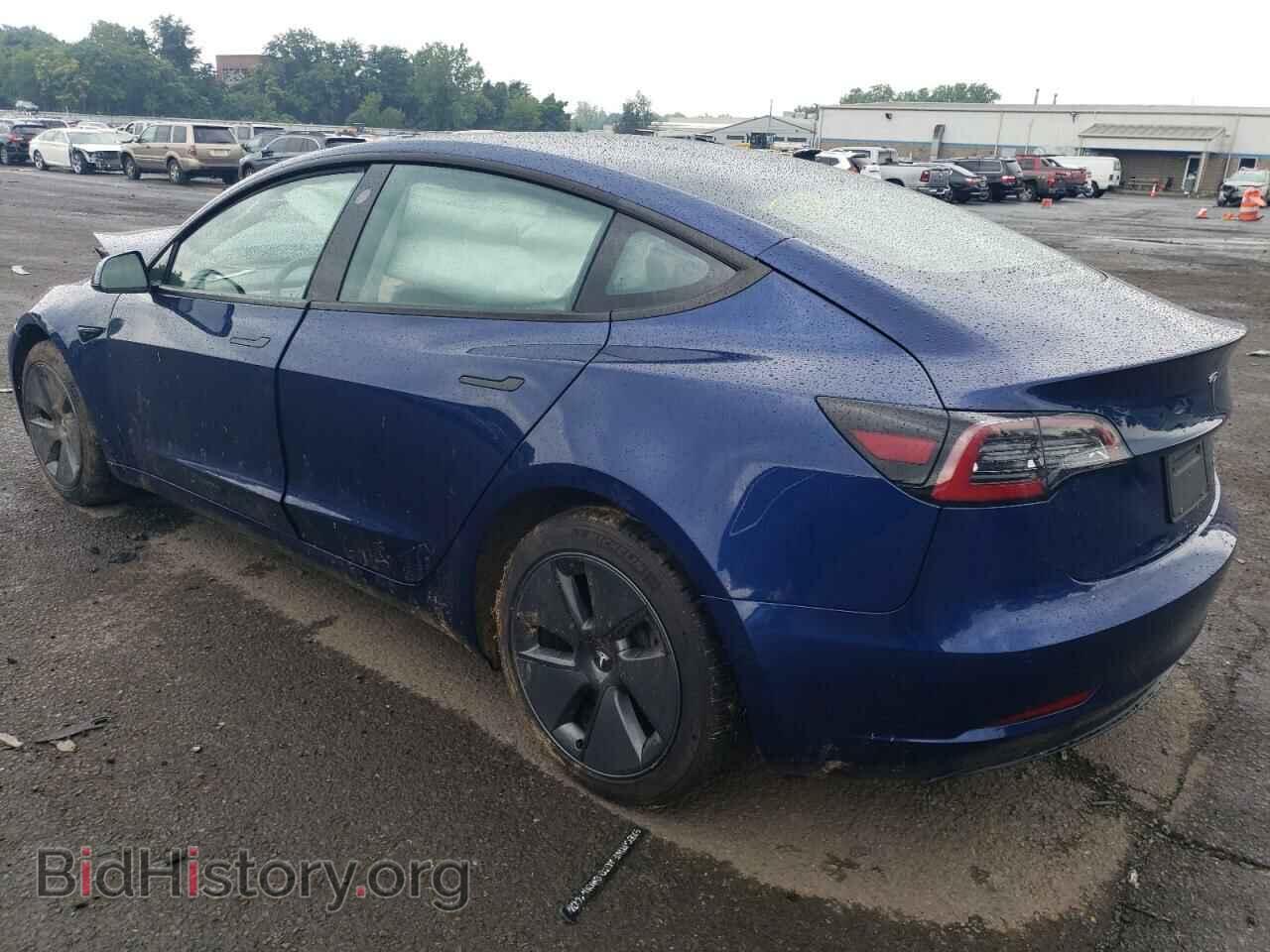 2022 TESLA MODEL 3 - VIN: 5YJ3E1EB3NF111682 - Фото 2
