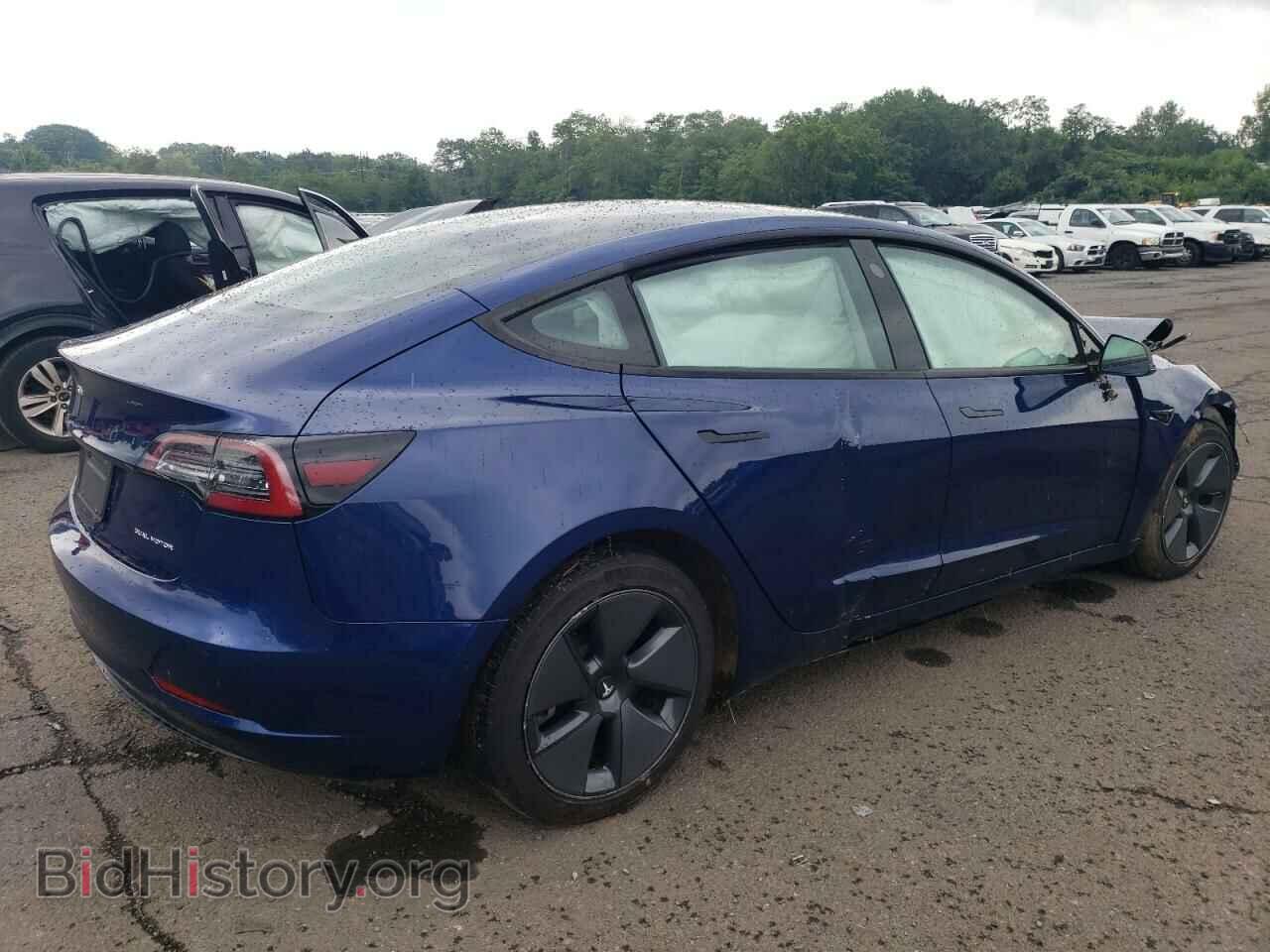 2022 TESLA MODEL 3 - VIN: 5YJ3E1EB3NF111682 - Фото 3