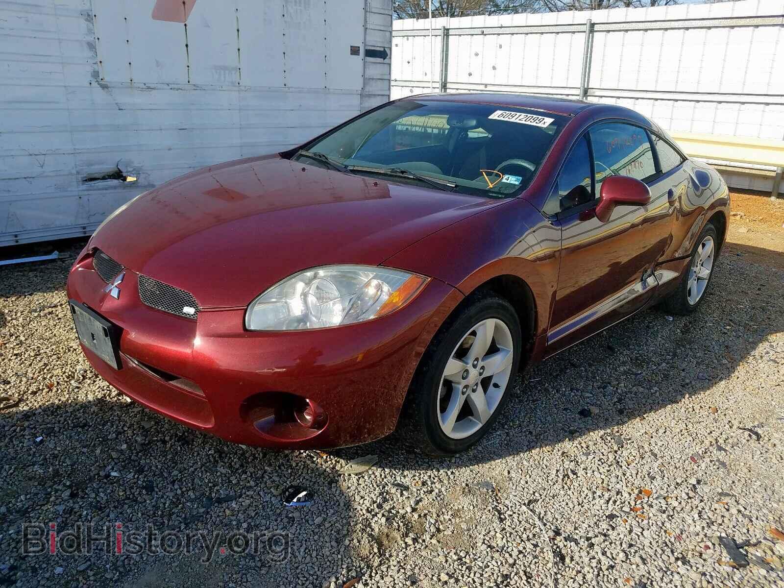 2006 MITSUBISHI ECLIPSE - VIN: 4A3AK24FX6E026400 - Фото 2