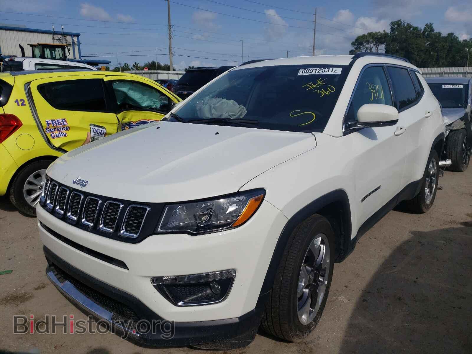 2020 JEEP COMPASS - VIN: 3C4NJCCB0LT158413 - Фото 2