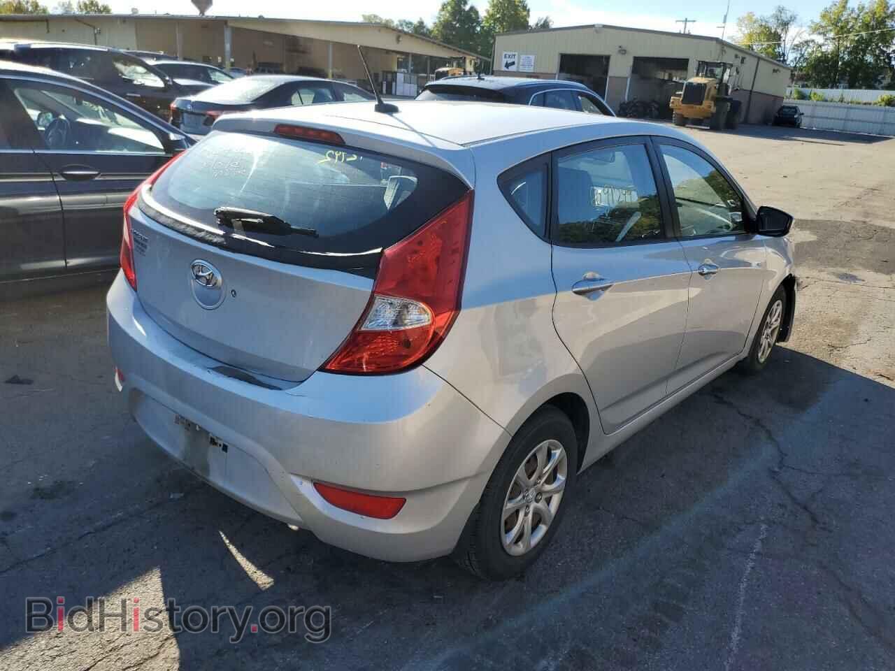 2014 HYUNDAI ACCENT - VIN: KMHCT5AE0EU165733 - Фото 4
