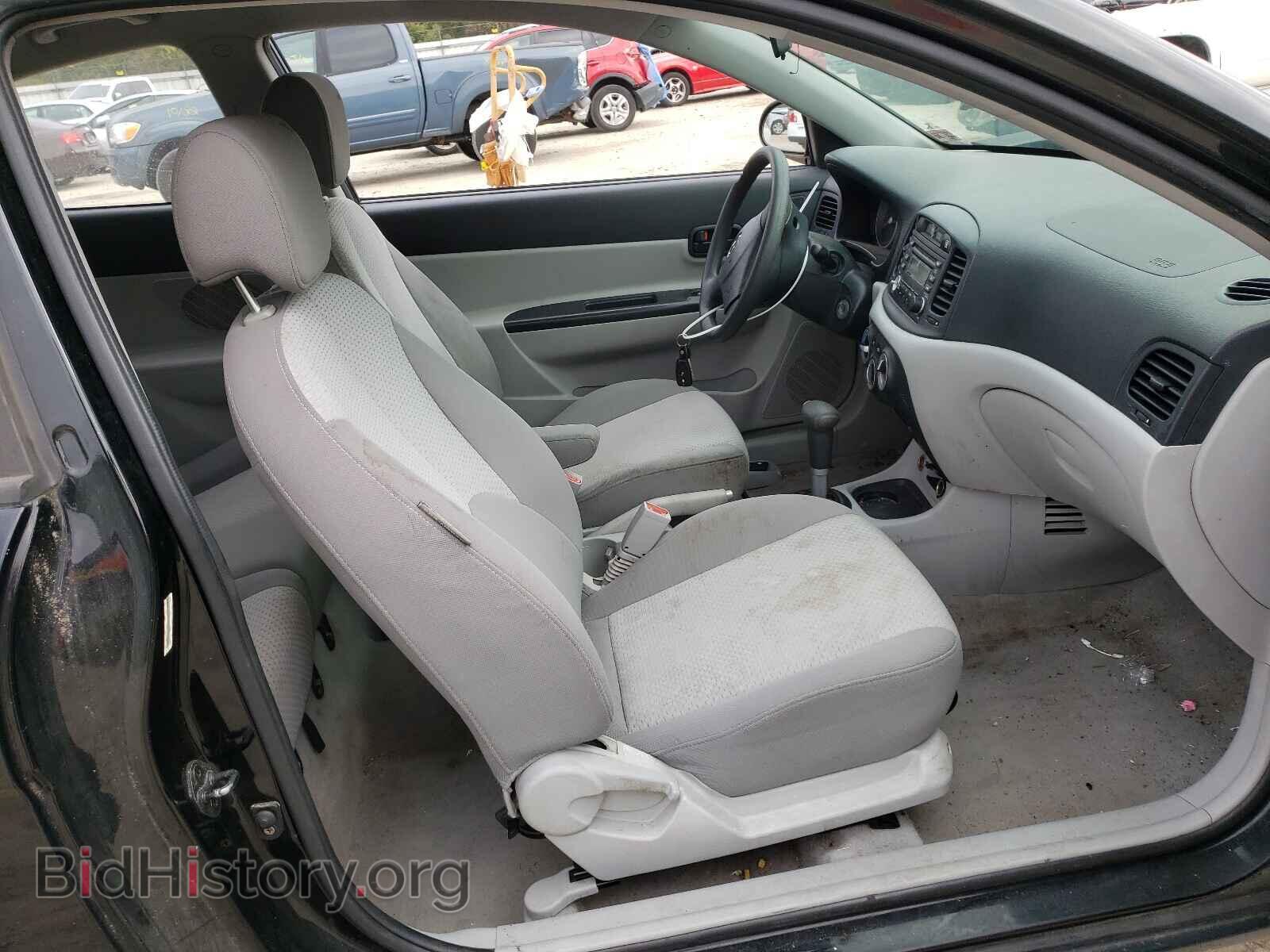 2007 HYUNDAI ACCENT - VIN: KMHCM36C27U053768 - Фото 5