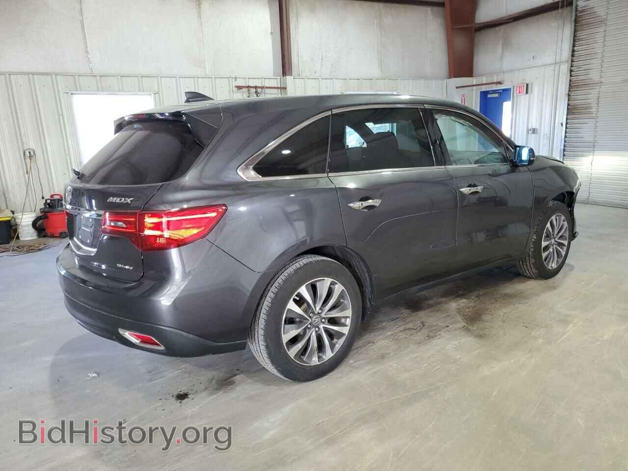 2016 ACURA MDX - VIN: 5FRYD4H48GB045123 - Фото 3
