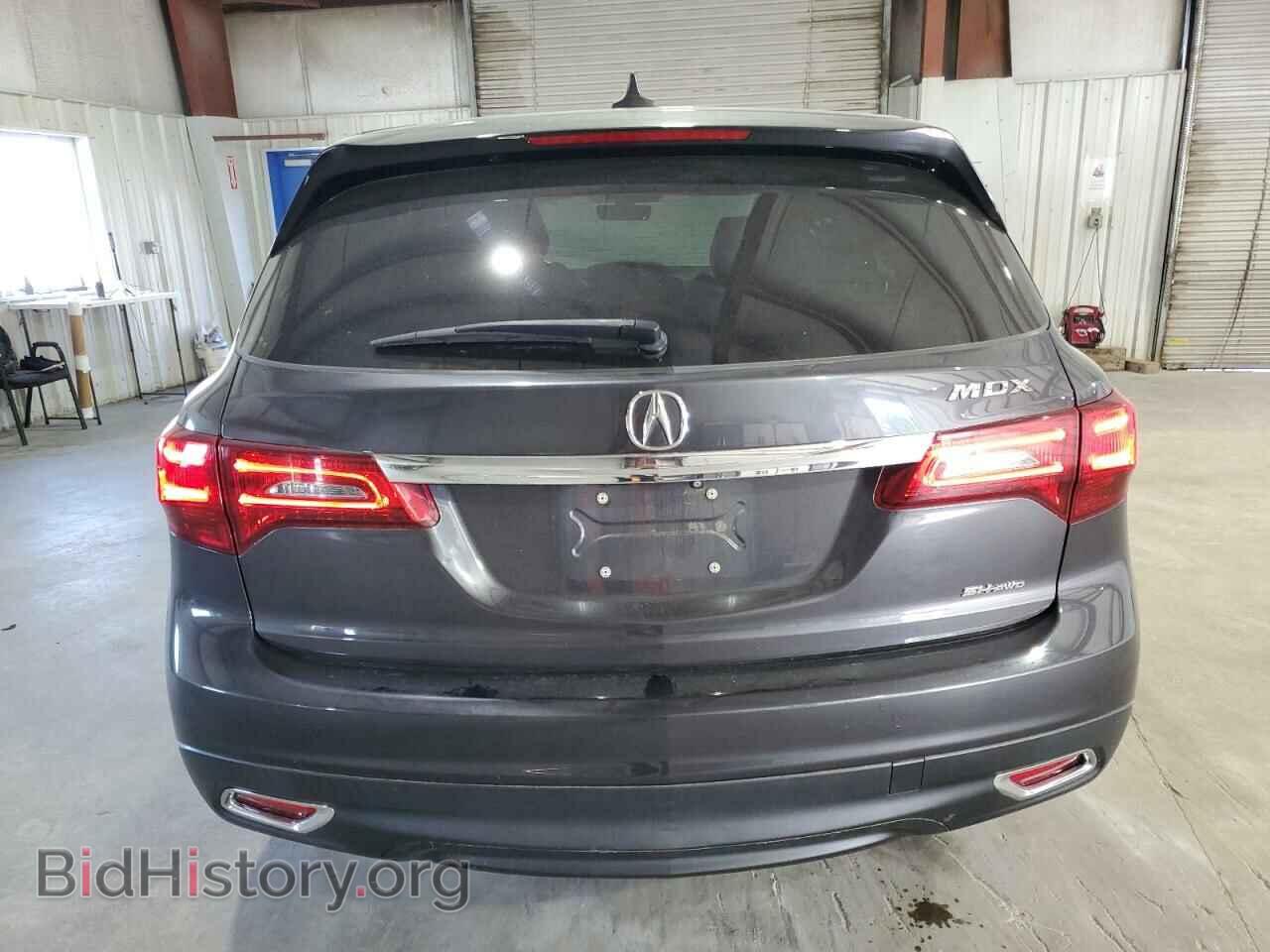 2016 ACURA MDX - VIN: 5FRYD4H48GB045123 - Фото 6