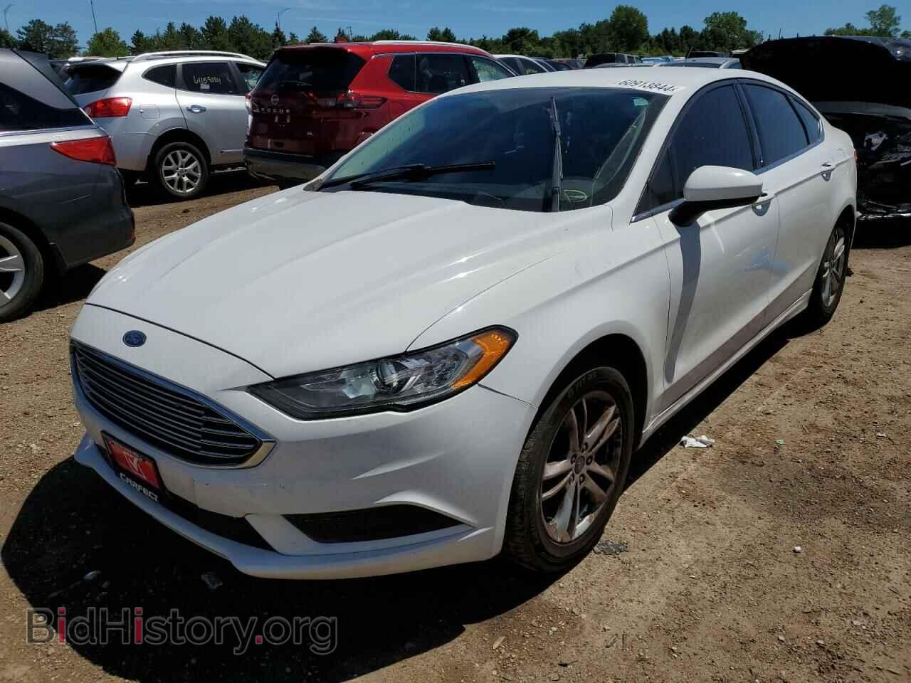 Photo 3FA6P0HD4JR165196 - FORD FUSION 2018