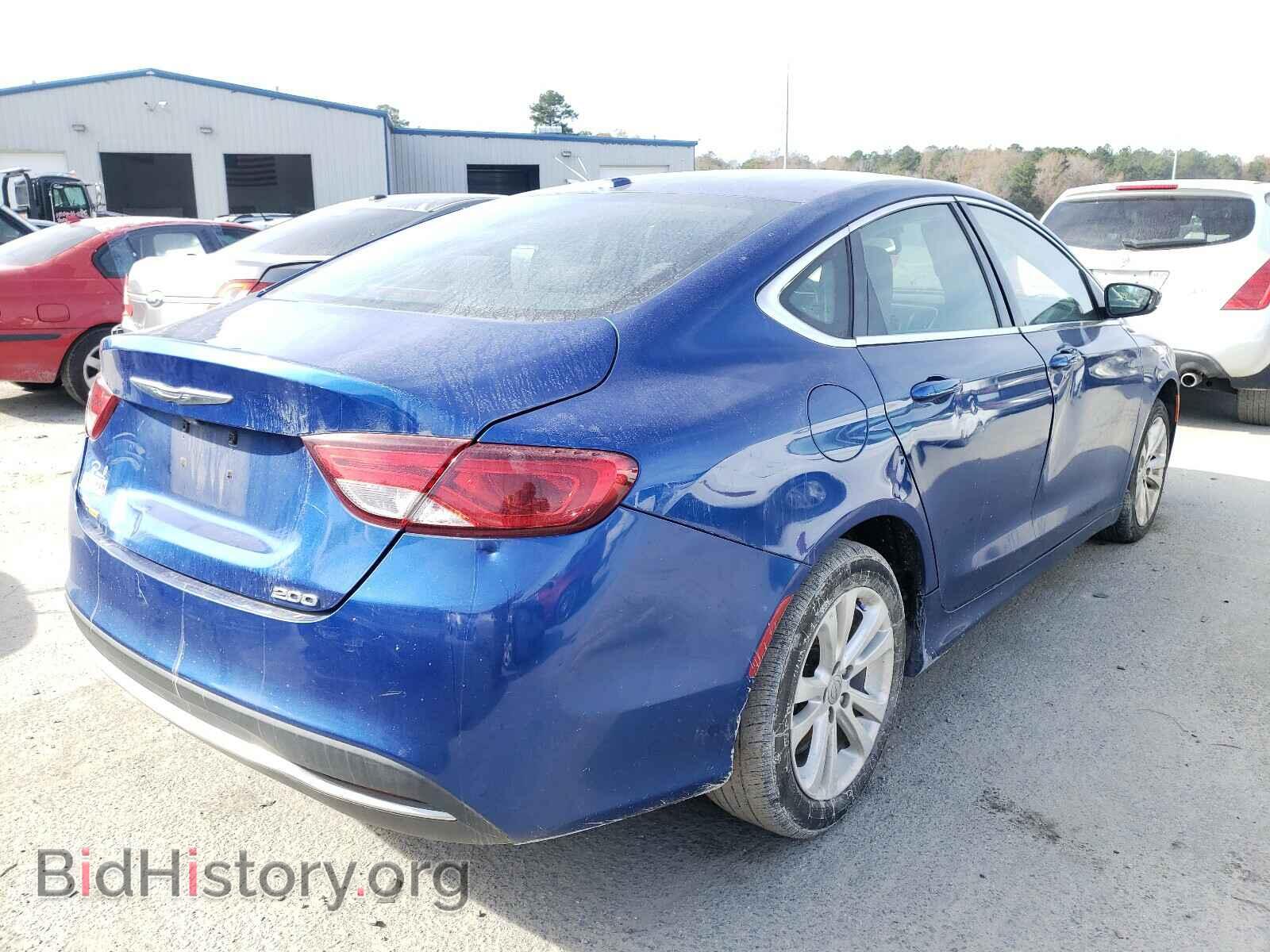 2015 CHRYSLER 200 - VIN: 1C3CCCAB0FN620885 - Фото 4