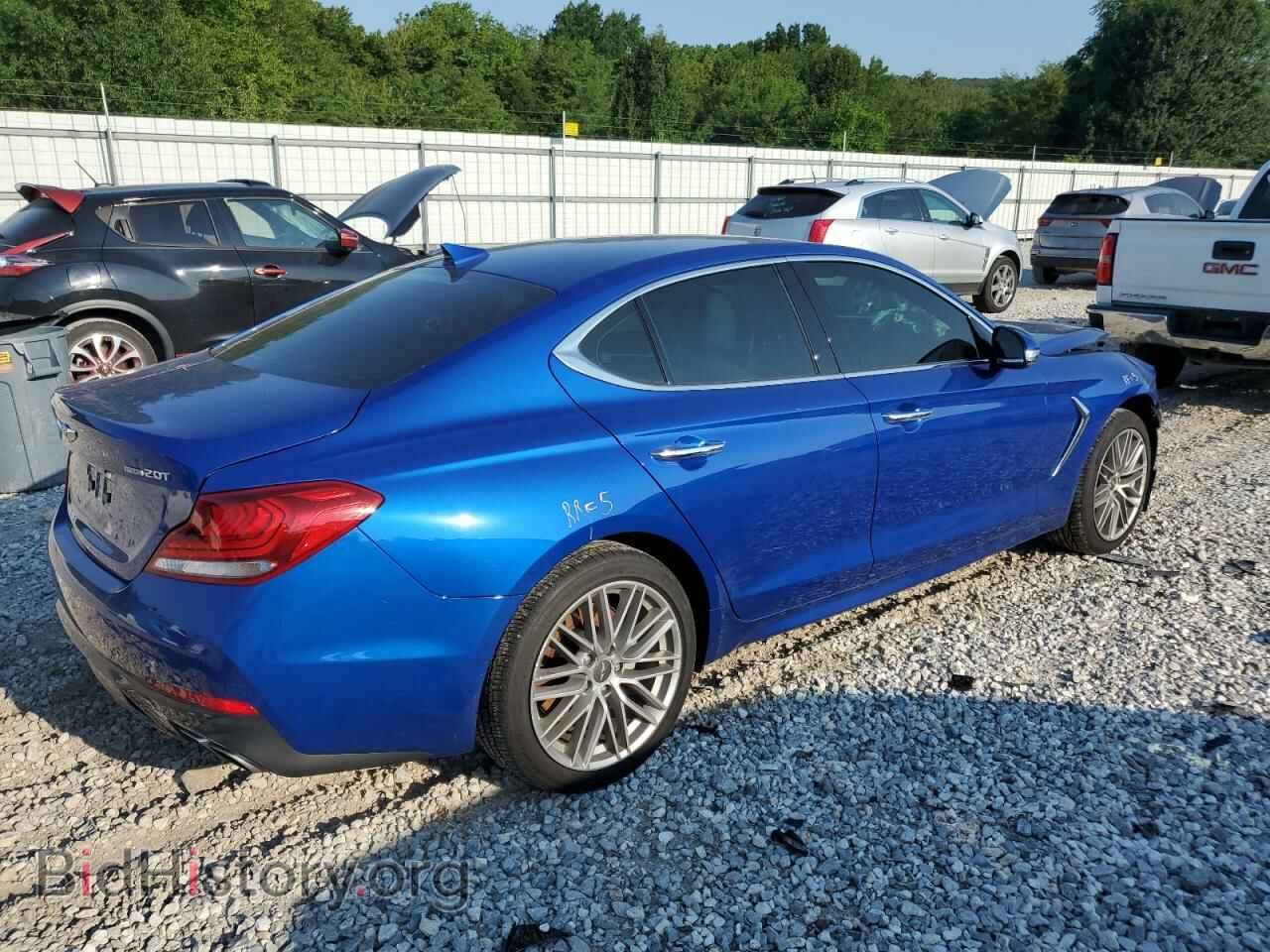 2021 GENESIS G70 - VIN: KMTG64LA3MU075185 - Фото 3