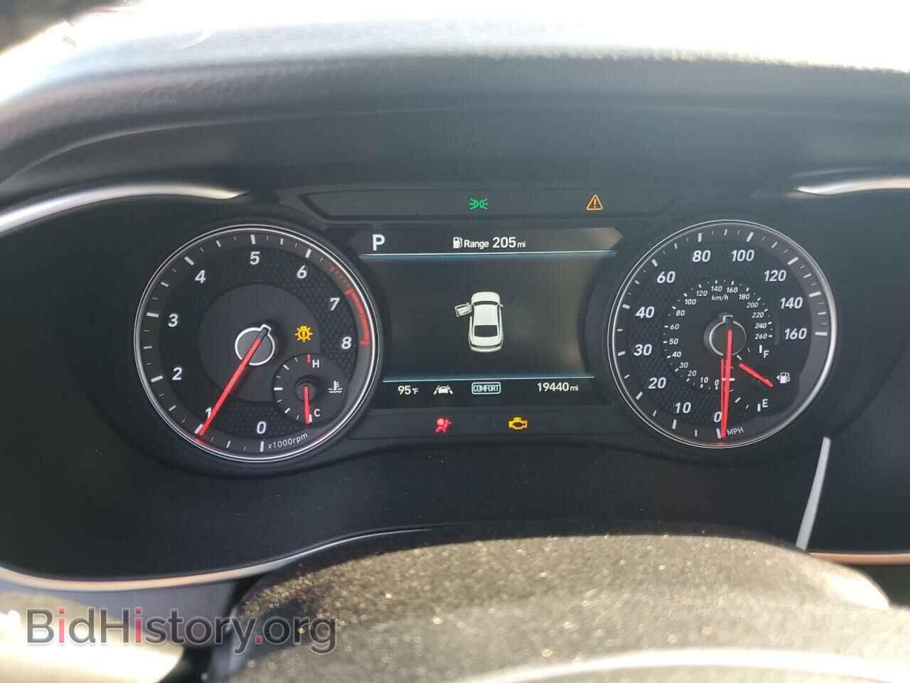2021 GENESIS G70 - VIN: KMTG64LA3MU075185 - Фото 9