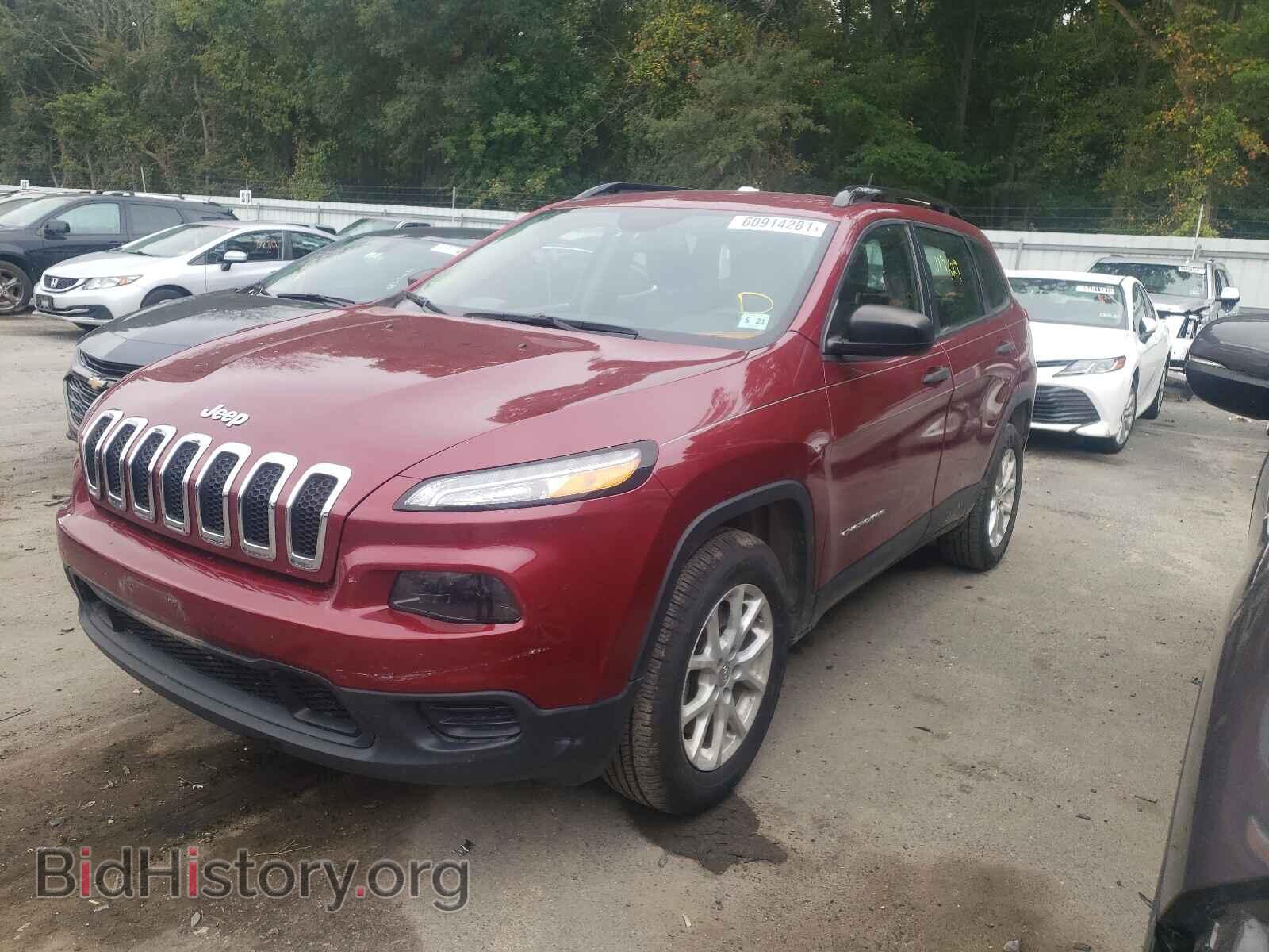 2016 JEEP CHEROKEE - VIN: 1C4PJMAB6GW152973 - Фото 2
