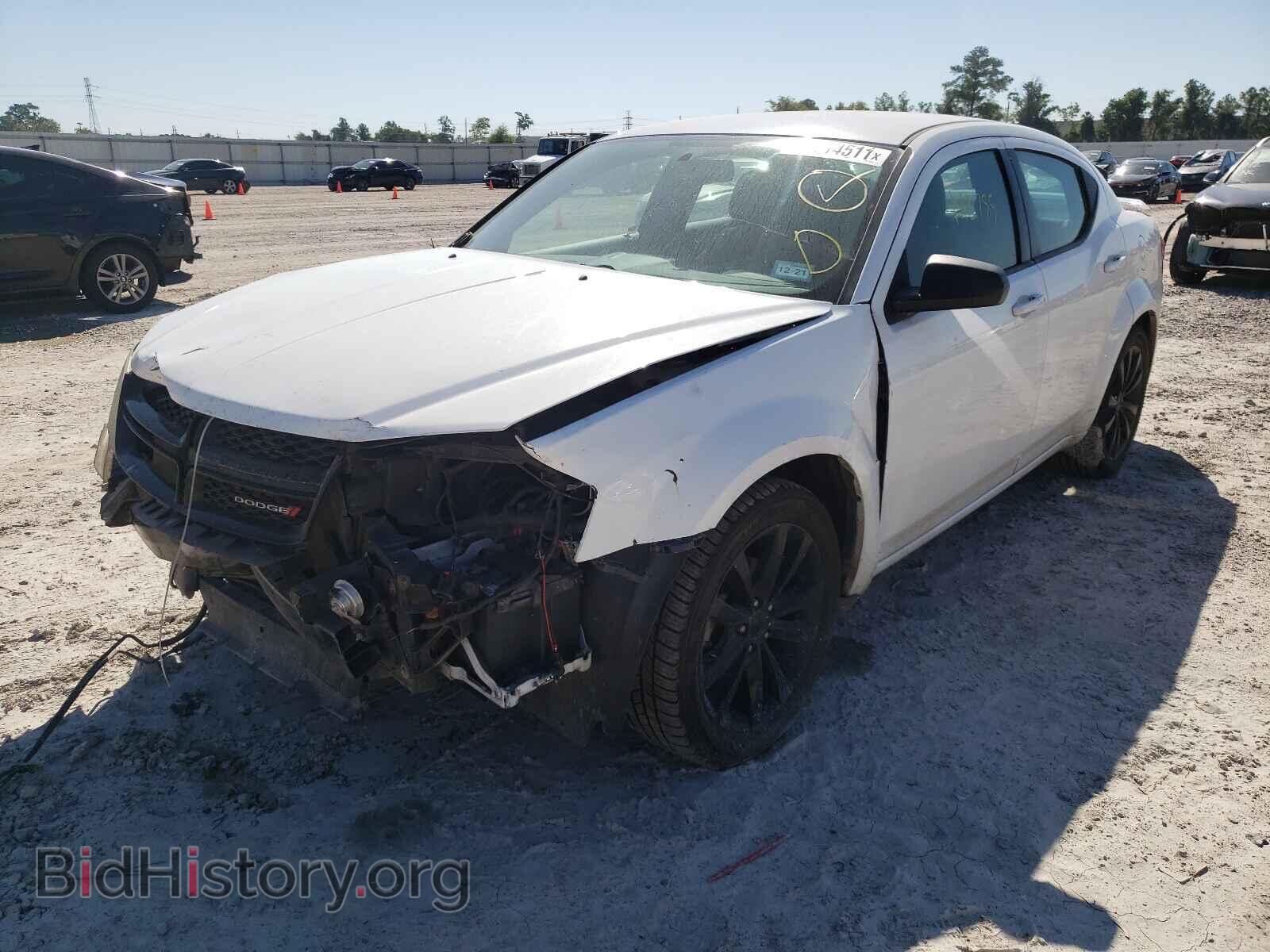 2014 DODGE AVENGER - VIN: 1C3CDZAB4EN116810 - Фото 2