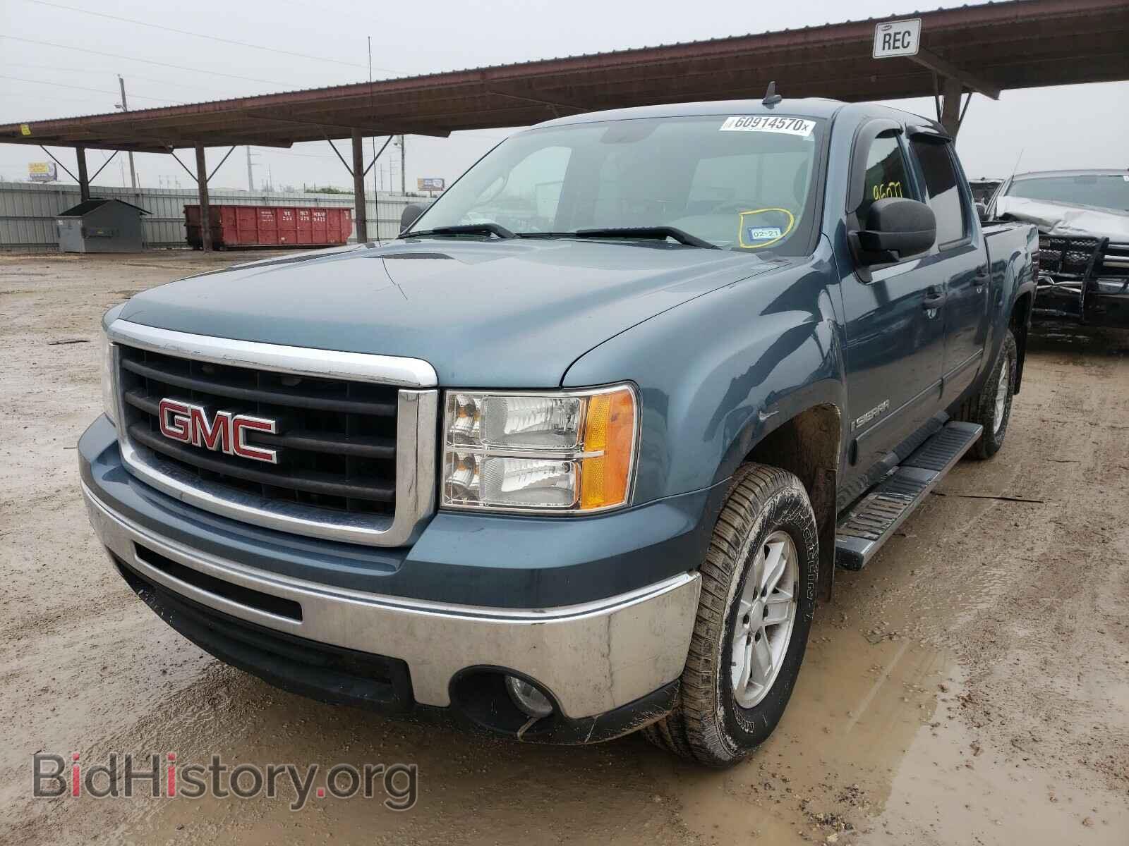 2009 GMC SIERRA - VIN: 3GTEC230X9G274562 - Фото 2