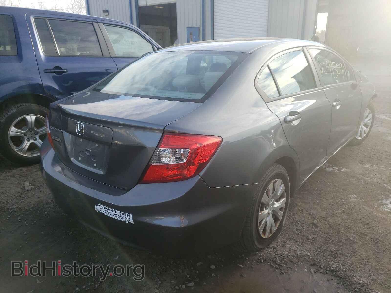 2012 HONDA CIVIC - VIN: 19XFB2F55CE386929 - Фото 4