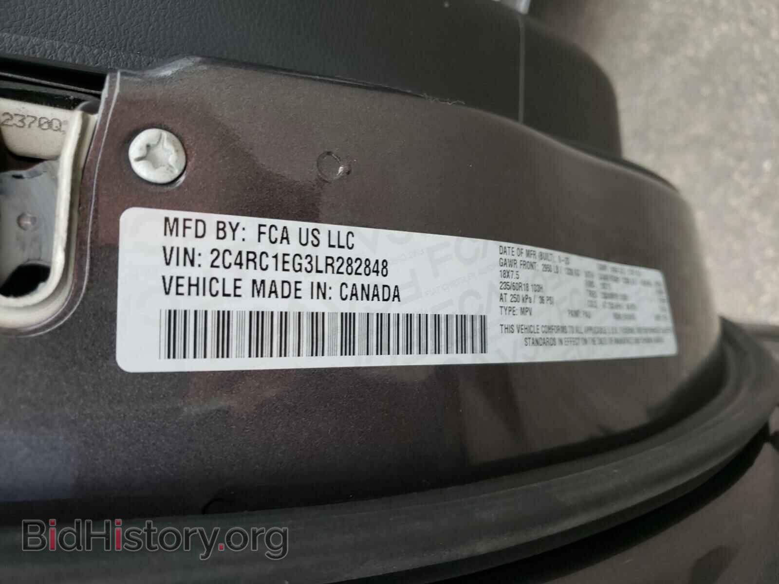 2020 CHRYSLER PACIFICA - VIN: 2C4RC1EG3LR282848 - Photo 10