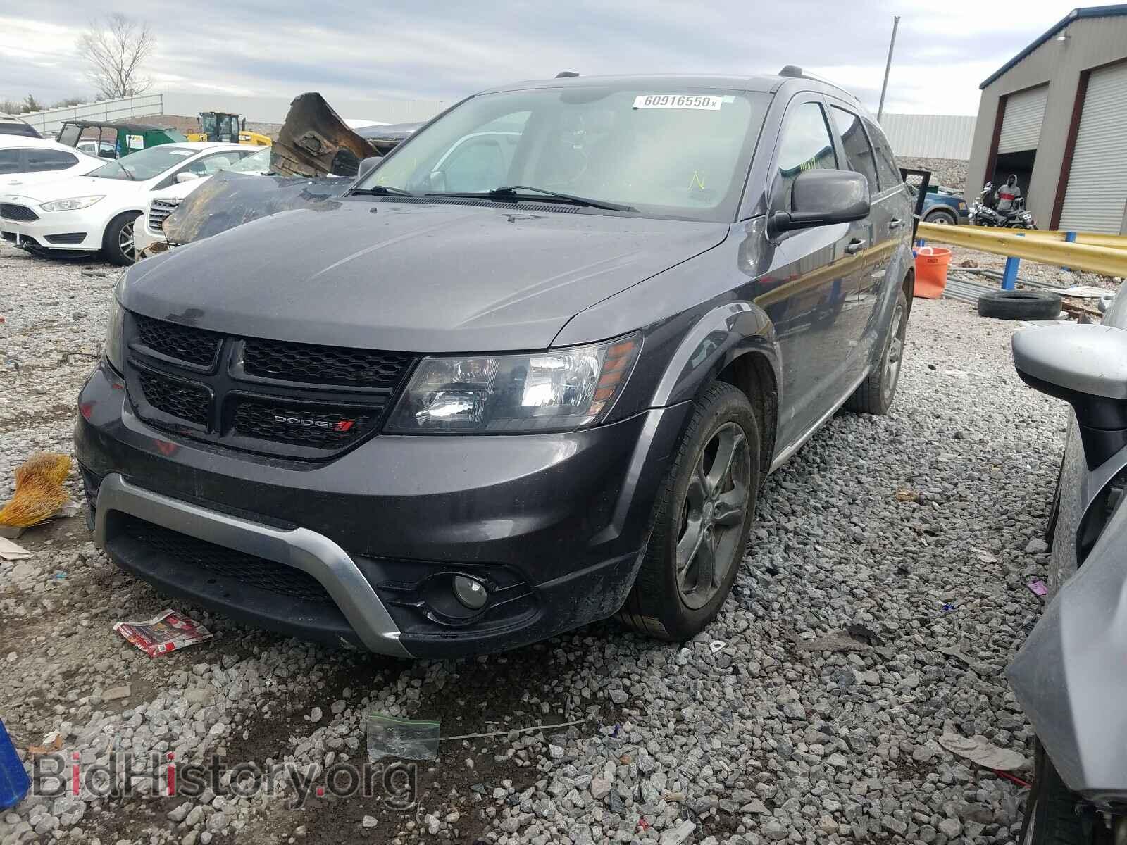 2015 DODGE JOURNEY - VIN: 3C4PDCGGXFT670206 - Фото 2