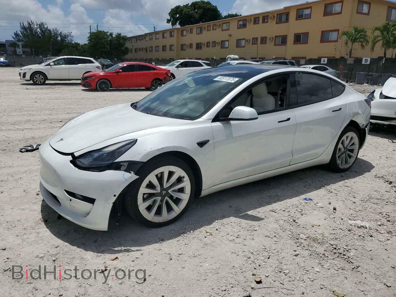 Photo 5YJ3E1EA4MF908822 - TESLA MODEL 3 2021