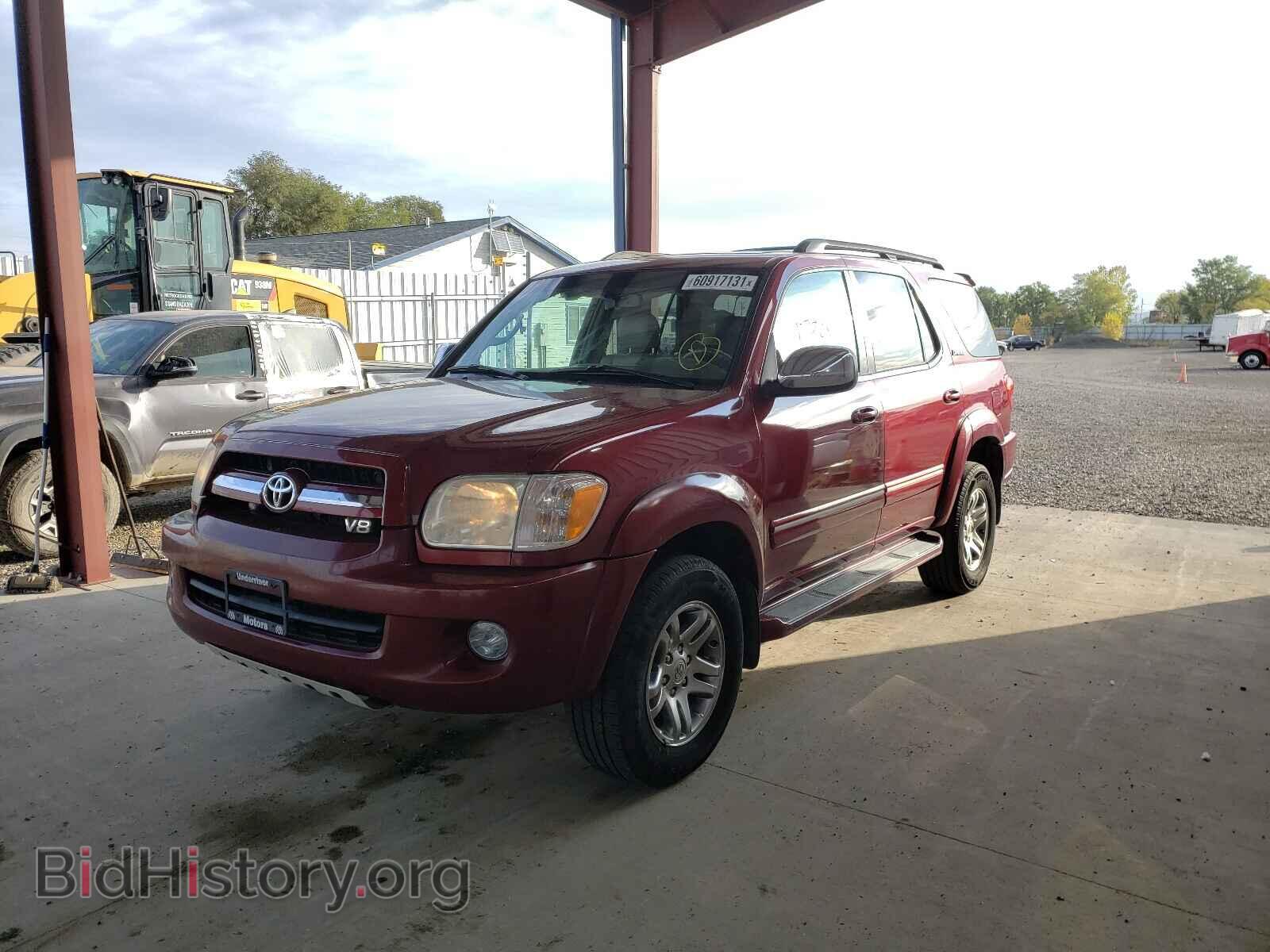2007 TOYOTA SEQUOIA - VIN: 5TDBT48A47S291355 - Фото 2