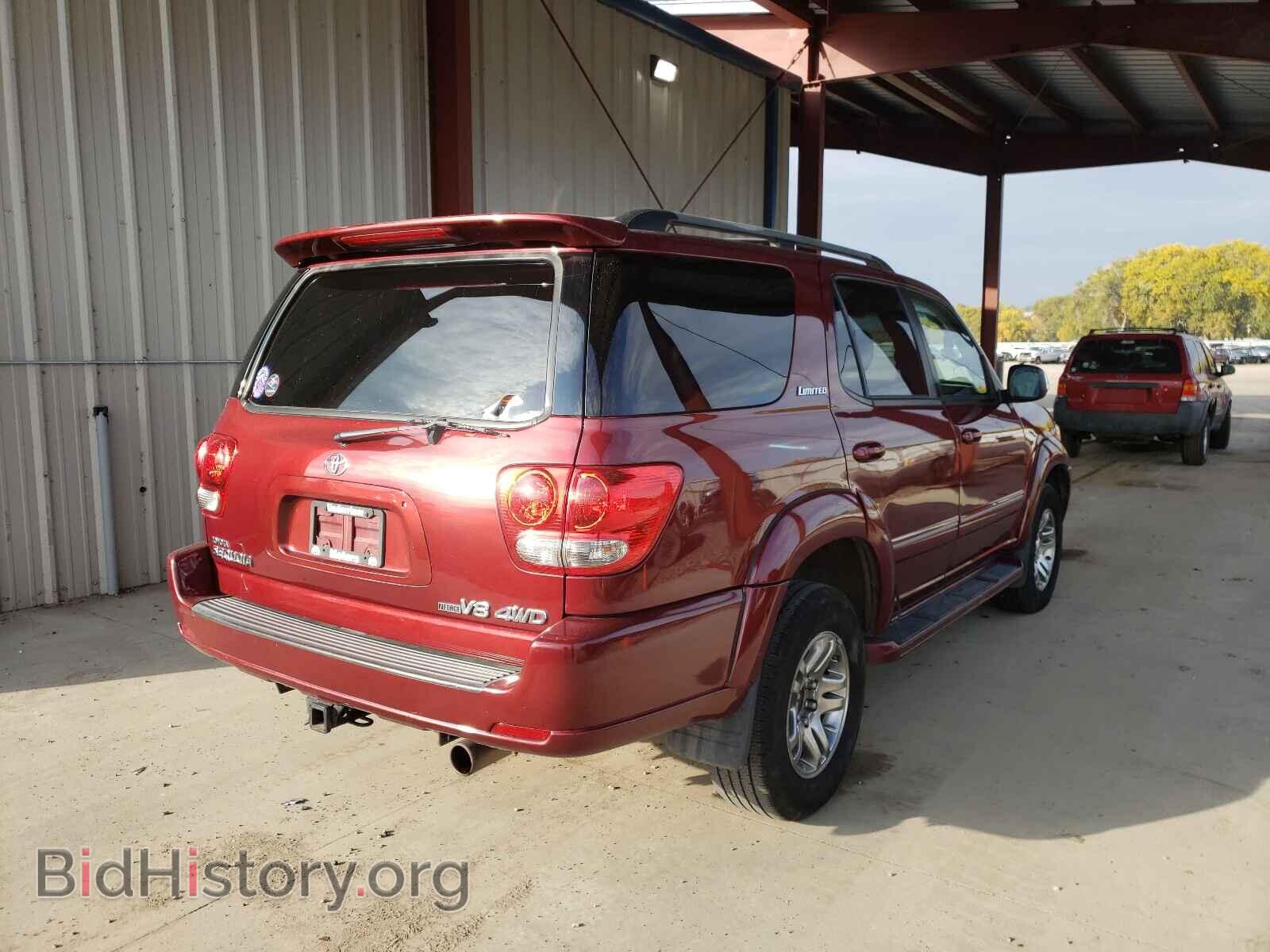 2007 TOYOTA SEQUOIA - VIN: 5TDBT48A47S291355 - Фото 4