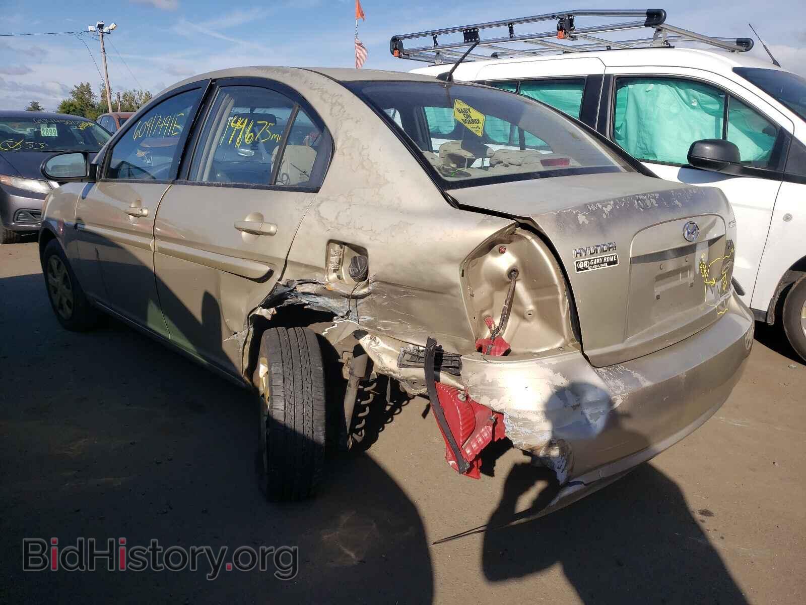 2006 HYUNDAI ACCENT - VIN: KMHCN46C76U026020 - Фото 3