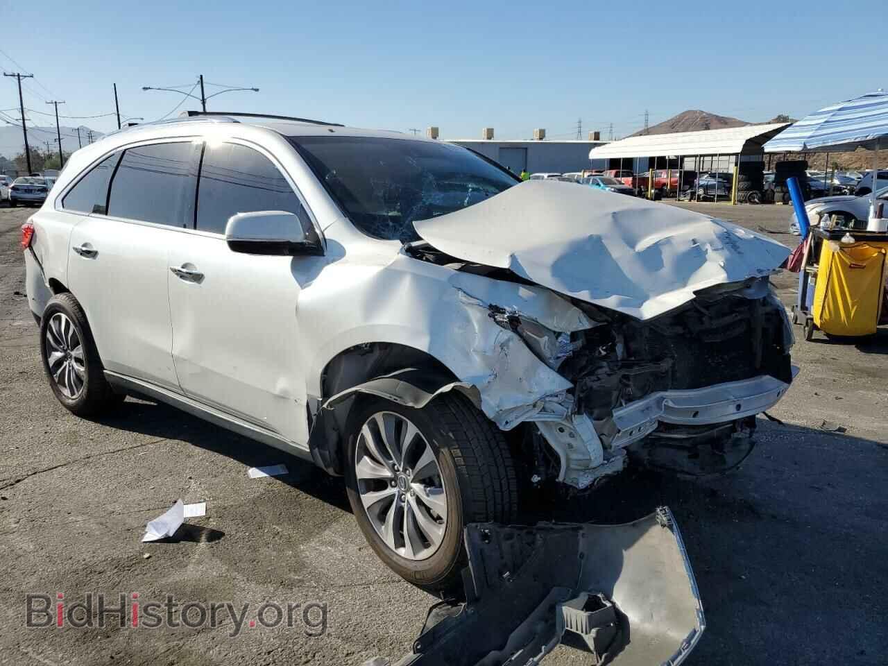 Photo 5FRYD3H49EB007343 - ACURA MDX 2014
