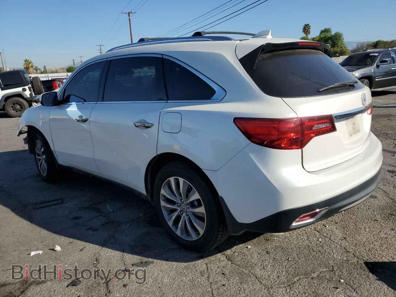 2014 ACURA MDX - VIN: 5FRYD3H49EB007343 - Фото 3