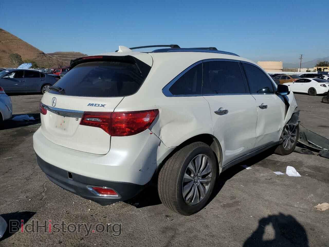 2014 ACURA MDX - VIN: 5FRYD3H49EB007343 - Фото 4