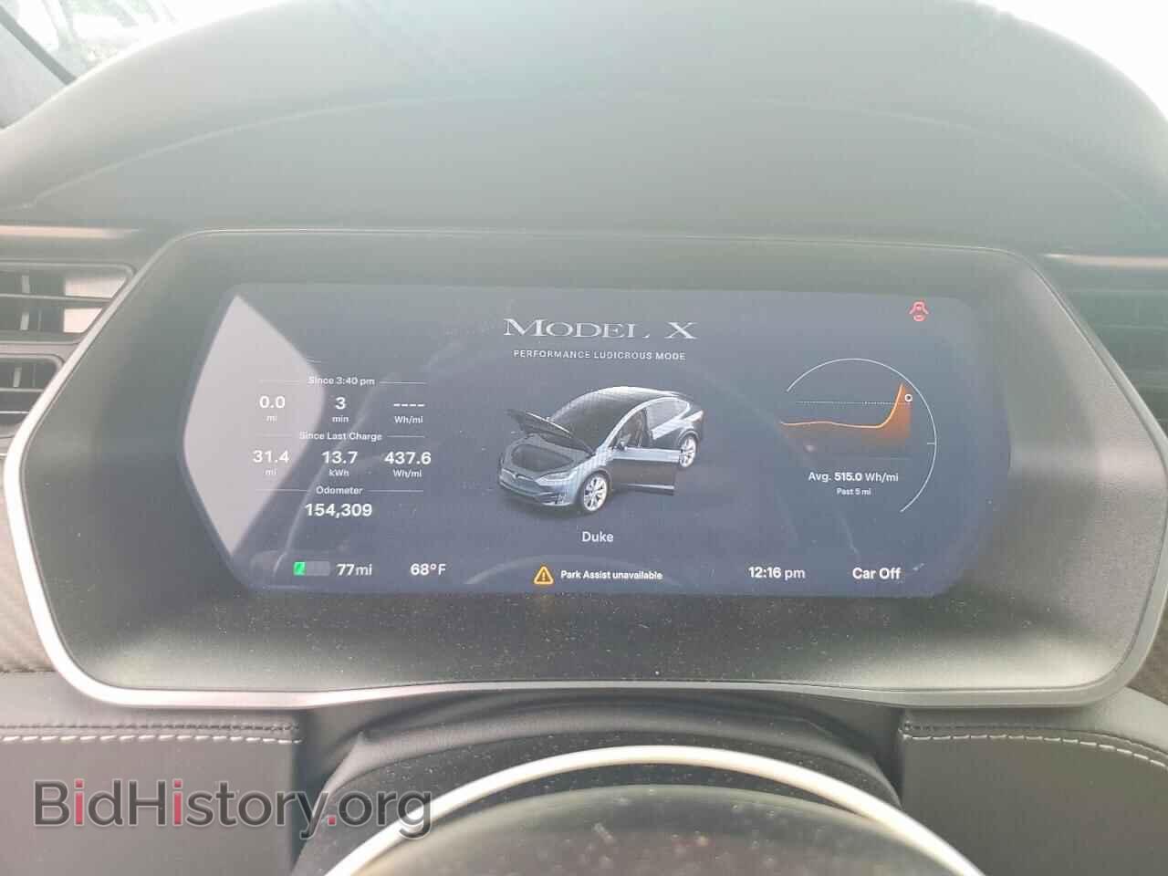 2019 TESLA MODEL X - VIN: 5YJXCBE40KF185586 - Photo 9