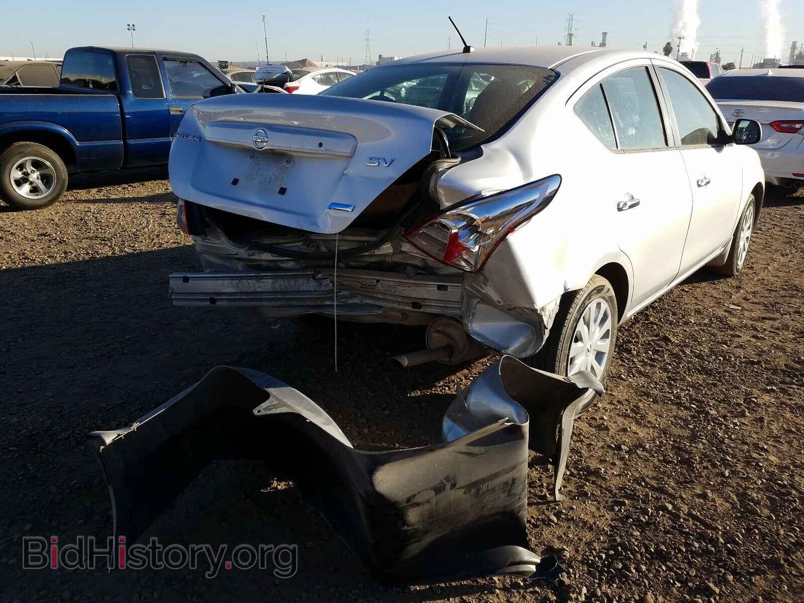2012 NISSAN VERSA - VIN: 3N1CN7AP7CL870843 - Фото 4