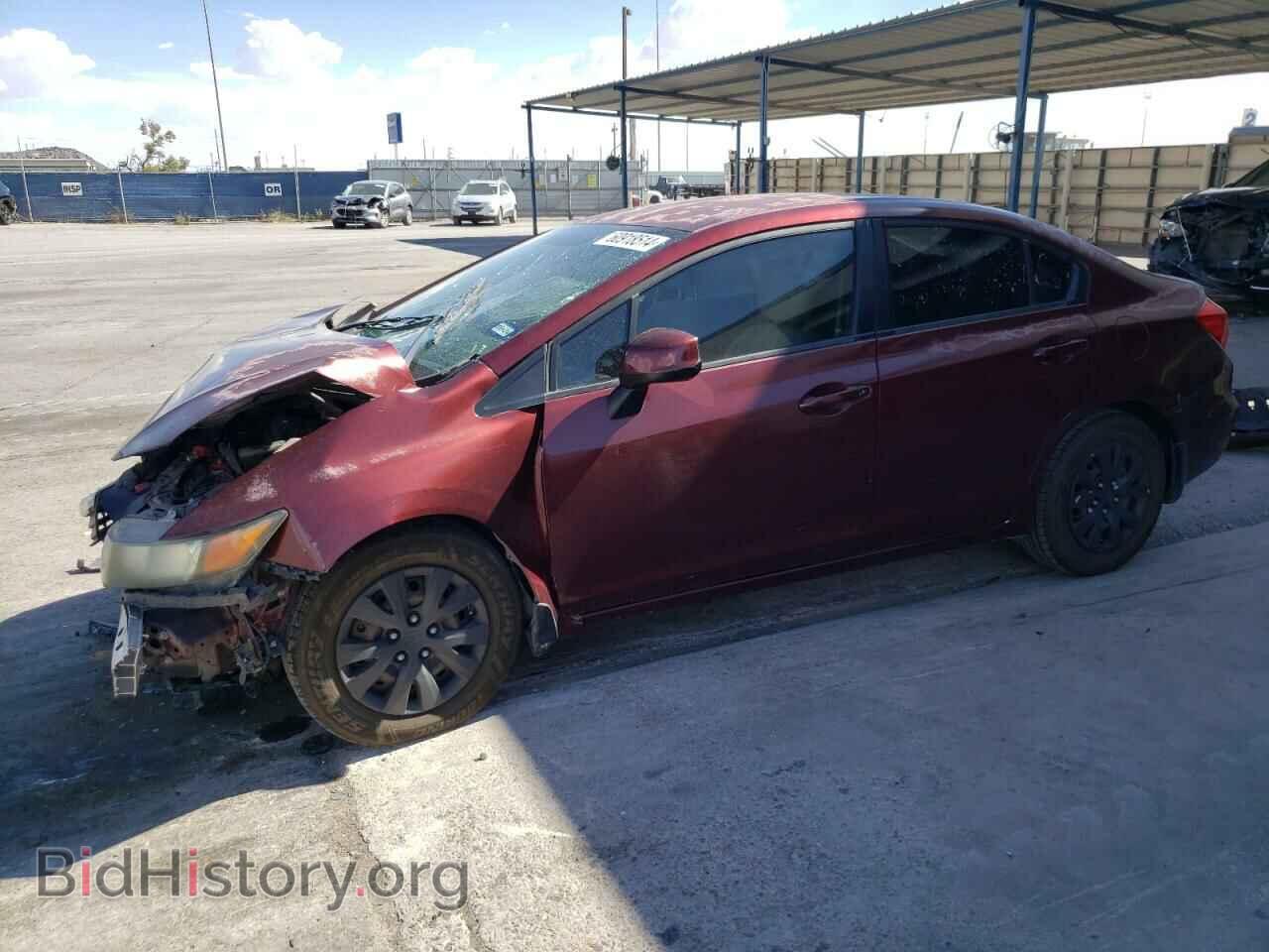 Фотография 2HGFB2F51CH592934 - HONDA CIVIC 2012