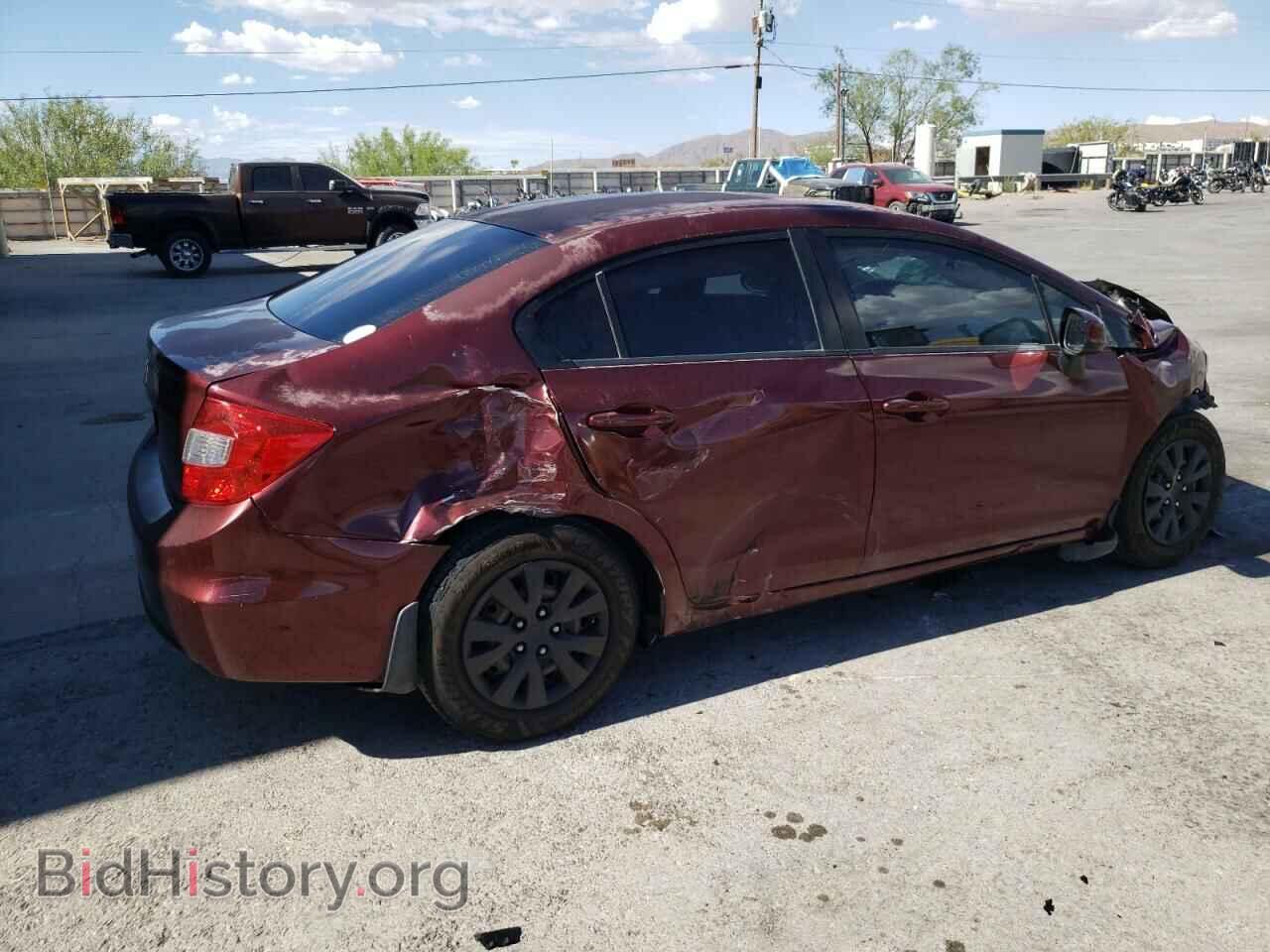 2012 HONDA CIVIC - VIN: 2HGFB2F51CH592934 - Фото 3