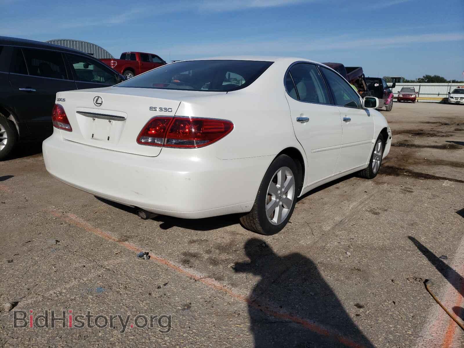 2006 LEXUS ES330 - VIN: JTHBA30G765170600 - Фото 4