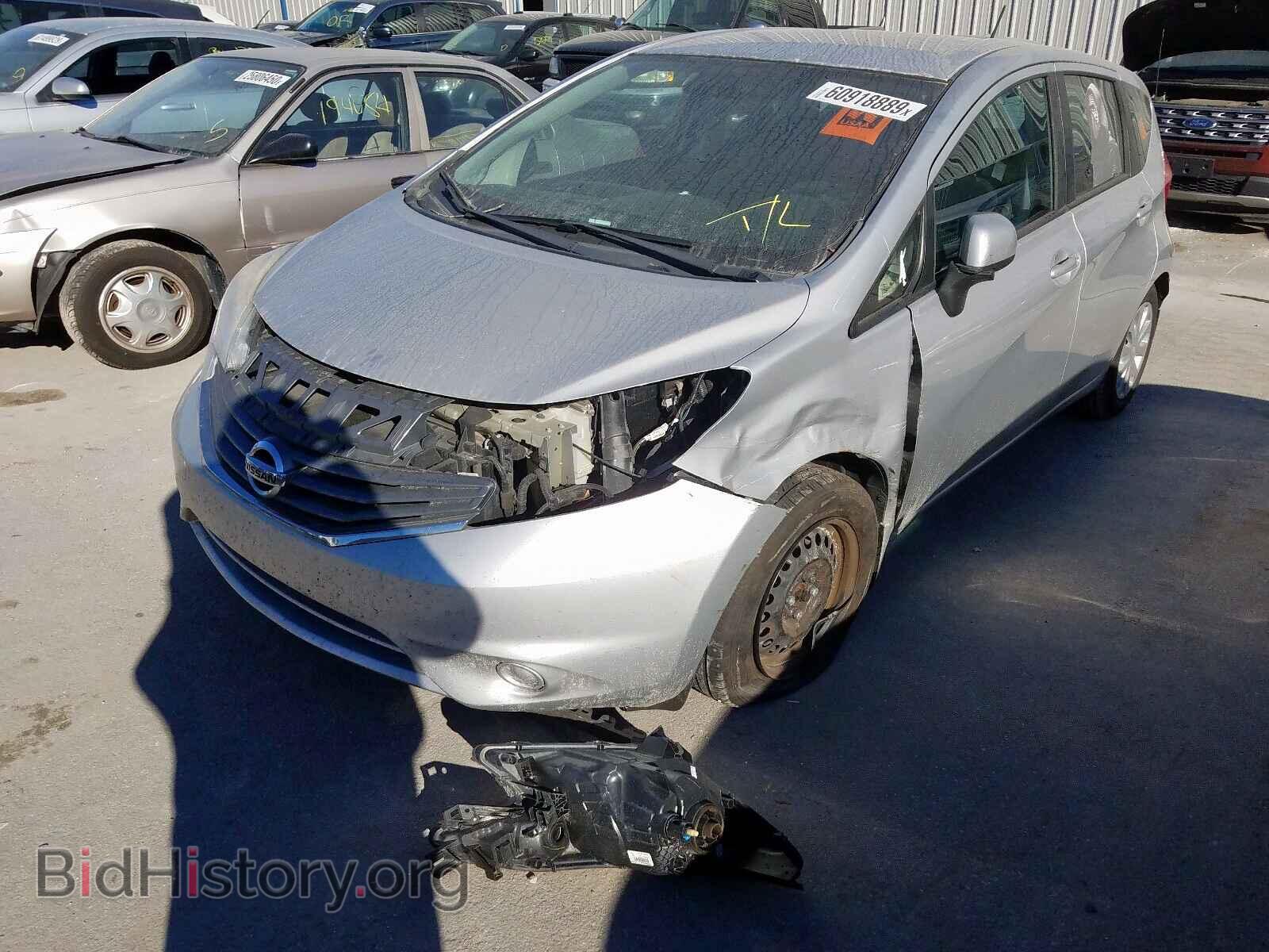 2014 NISSAN VERSA - VIN: 3N1CE2CP4EL433384 - Фото 2