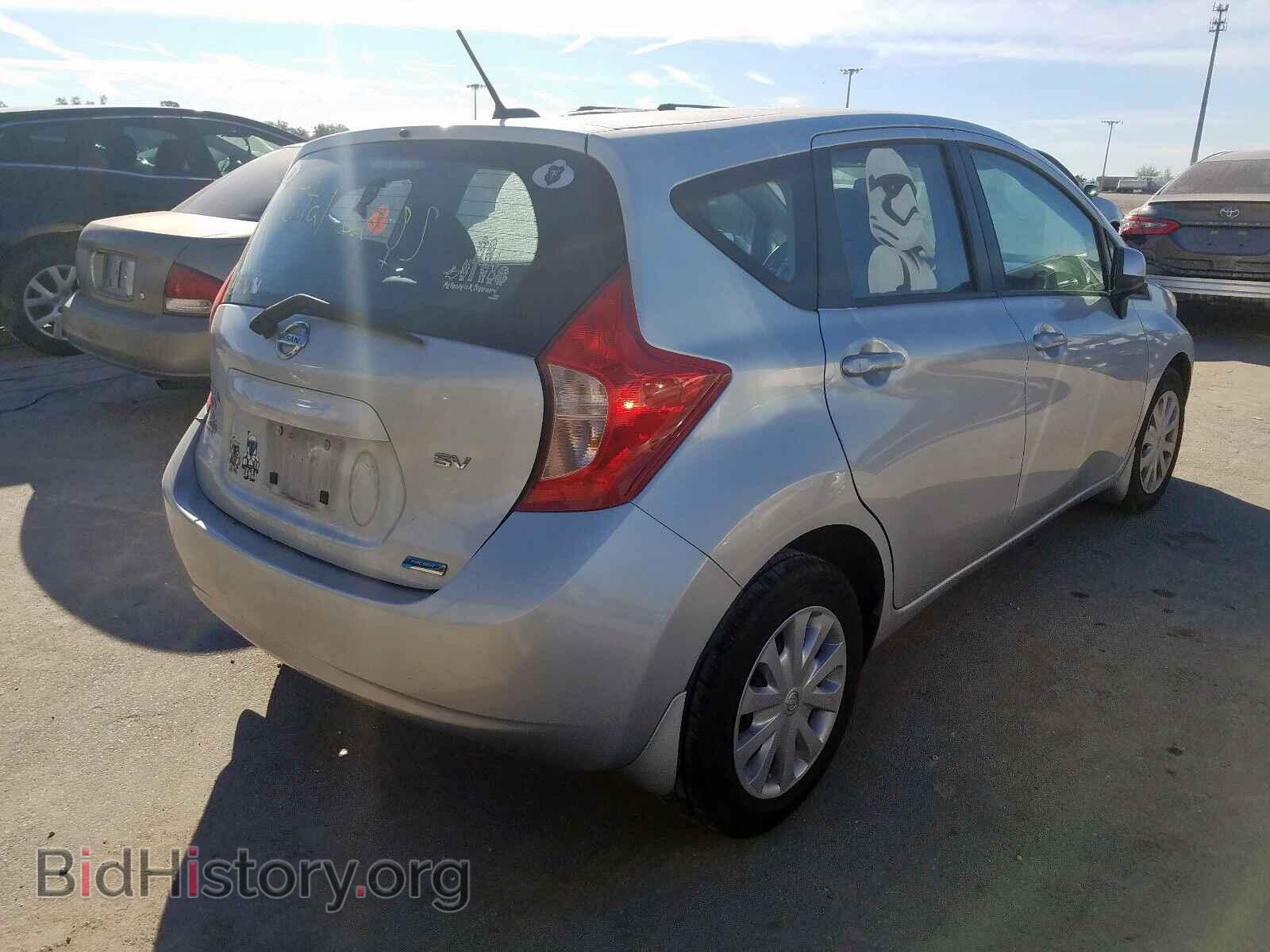2014 NISSAN VERSA - VIN: 3N1CE2CP4EL433384 - Фото 4