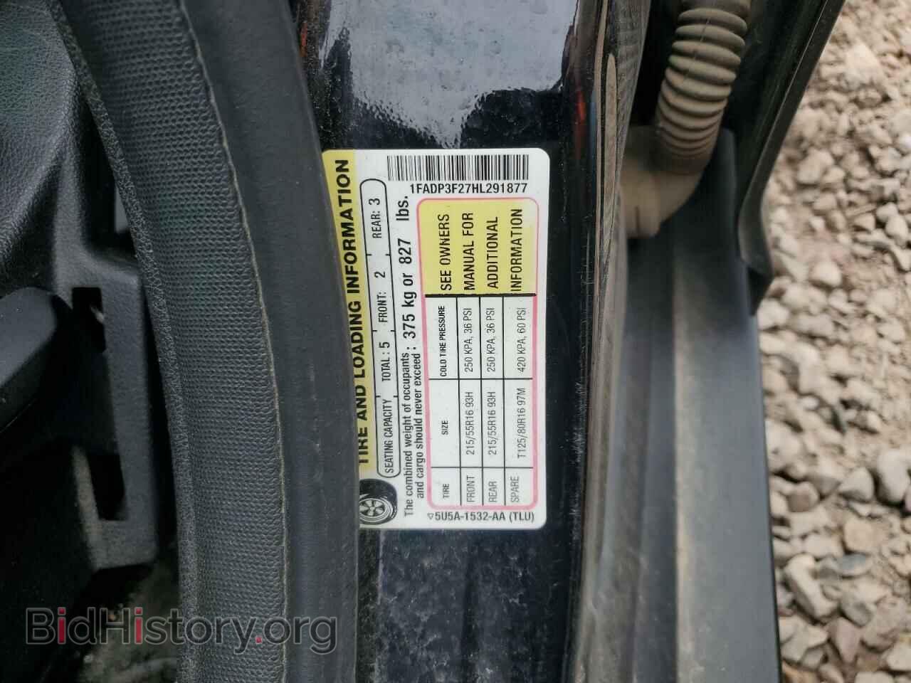 2017 FORD FOCUS - VIN: 1FADP3F27HL291877 - Фото 12