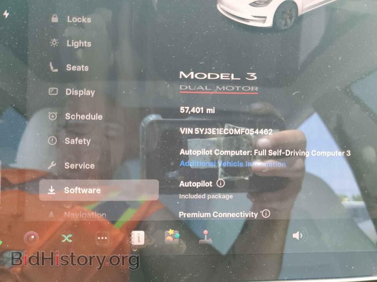 2021 TESLA MODEL 3 - VIN: 5YJ3E1EC0MF054462 - Photo 9