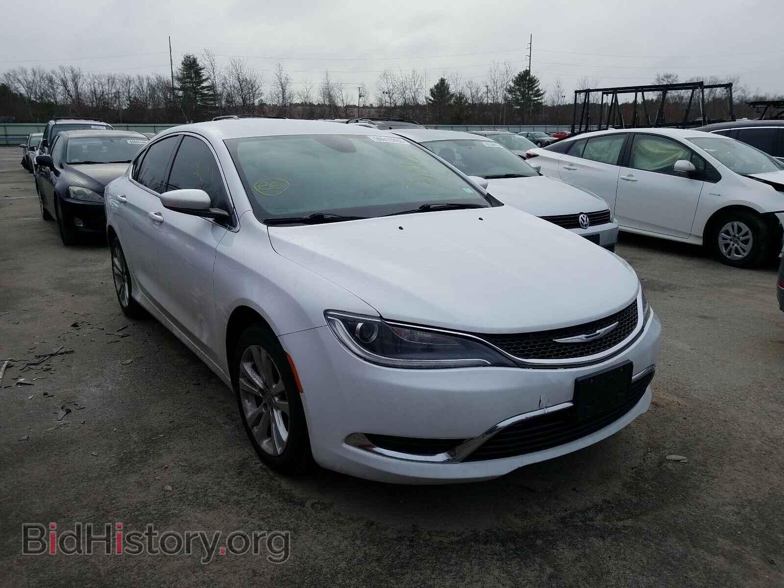 Фотография 1C3CCCAB1FN729436 - CHRYSLER 200 2015