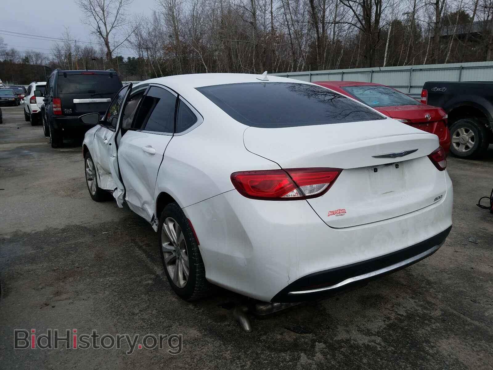 2015 CHRYSLER 200 - VIN: 1C3CCCAB1FN729436 - Фото 3