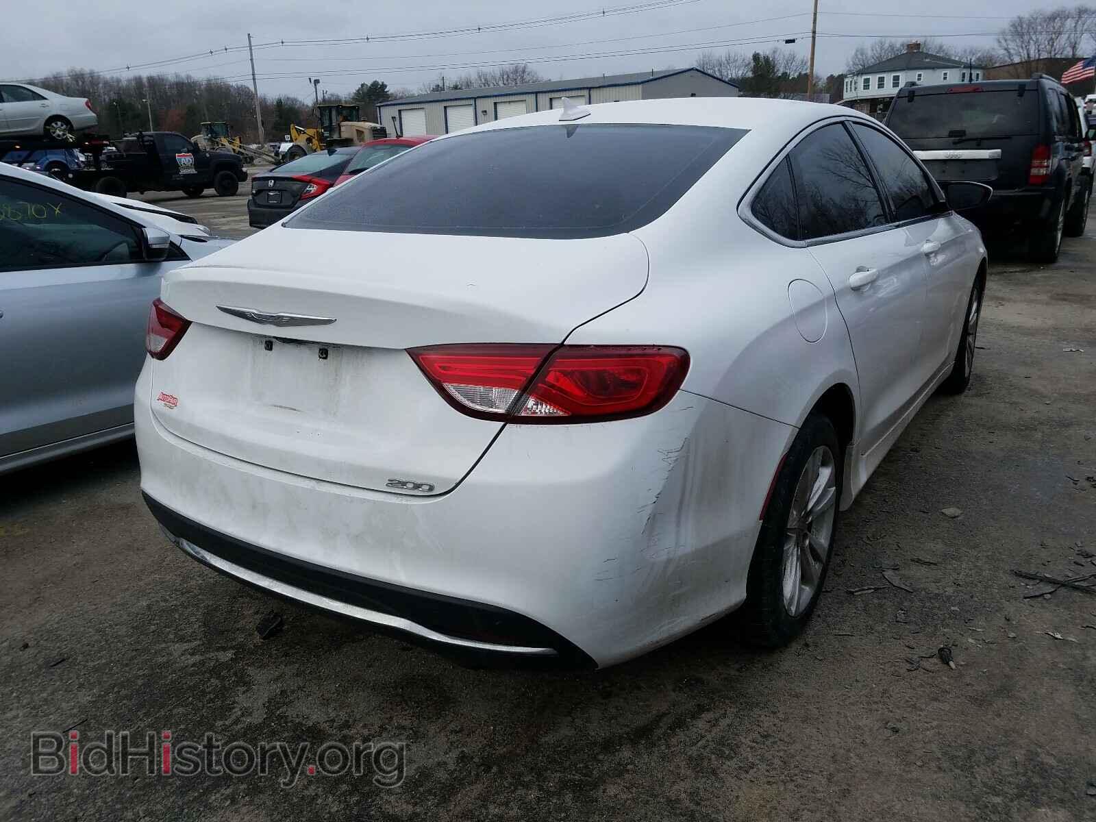 2015 CHRYSLER 200 - VIN: 1C3CCCAB1FN729436 - Фото 4