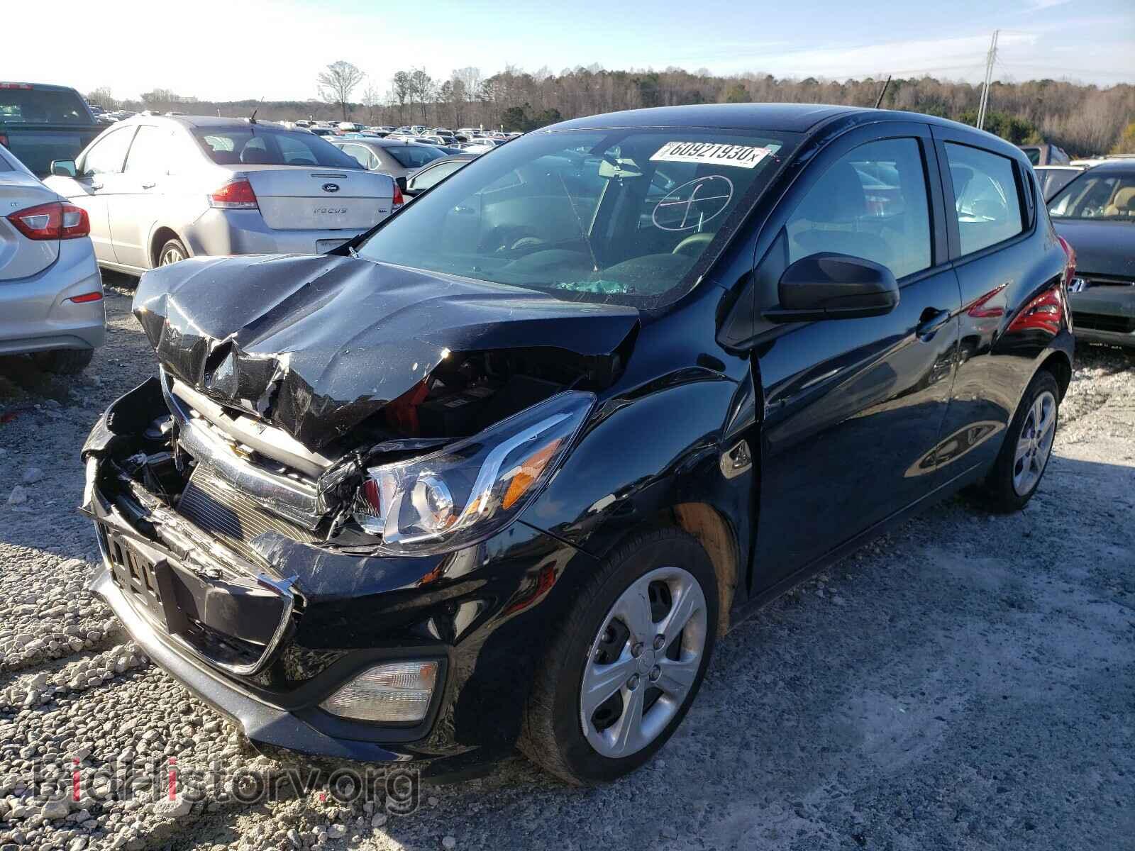 2020 CHEVROLET SPARK - VIN: KL8CB6SA1LC452874 - Фото 2