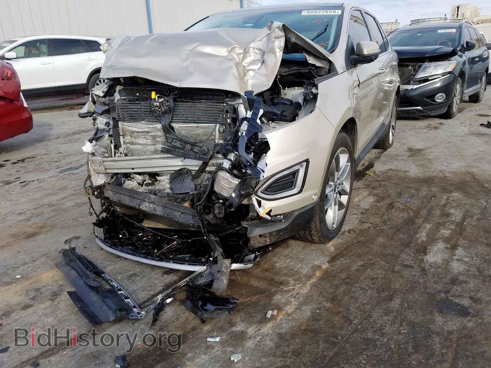 2018 FORD EDGE - VIN: 2FMPK3K89JBB51668 - Фото 2