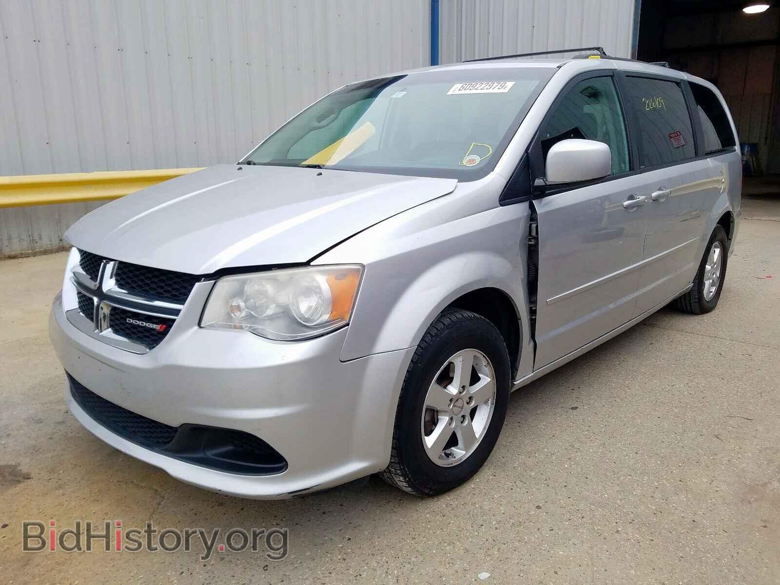 2012 DODGE CARAVAN - VIN: 2C4RDGCG7CR323887 - Фото 2