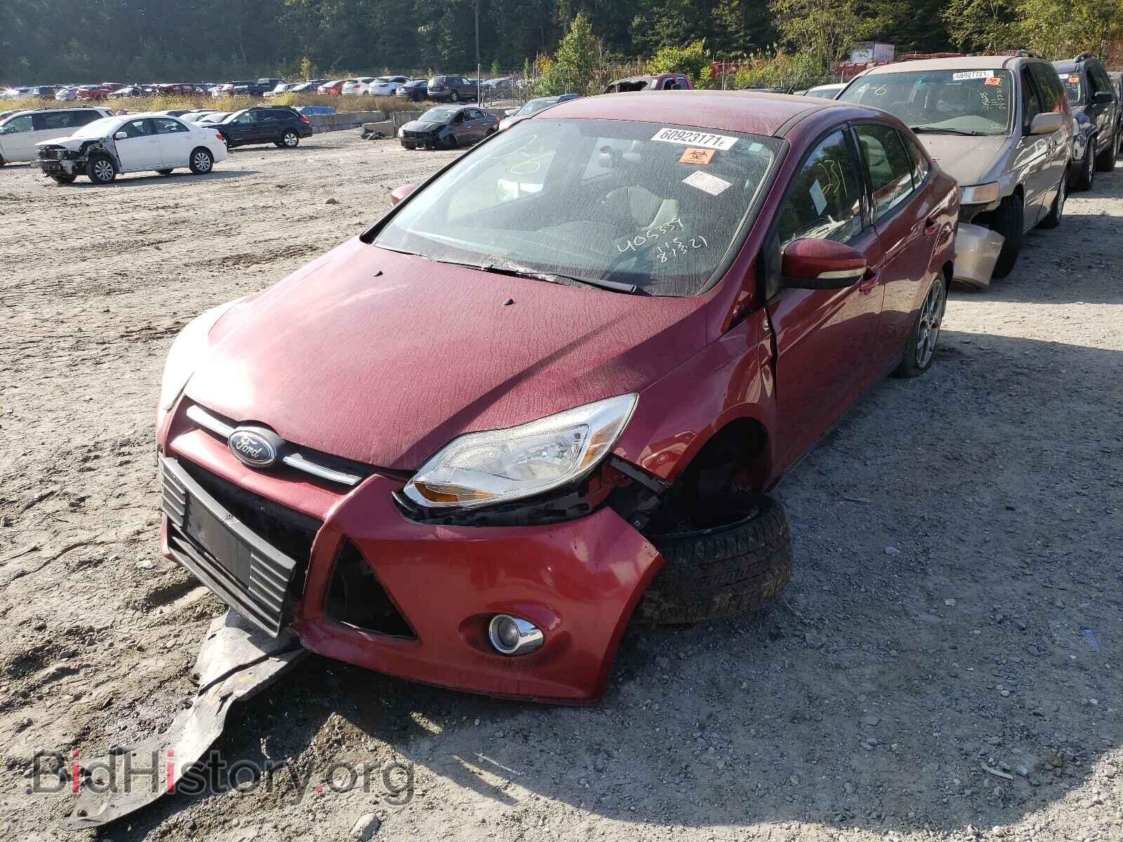 2013 FORD FOCUS - VIN: 1FADP3F23DL219231 - Фото 2