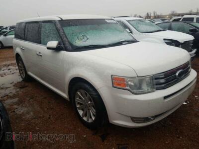 2010 Ford FLEX Flex SEL, white — VIN 2FMGK5CC5ABA63294, Copart