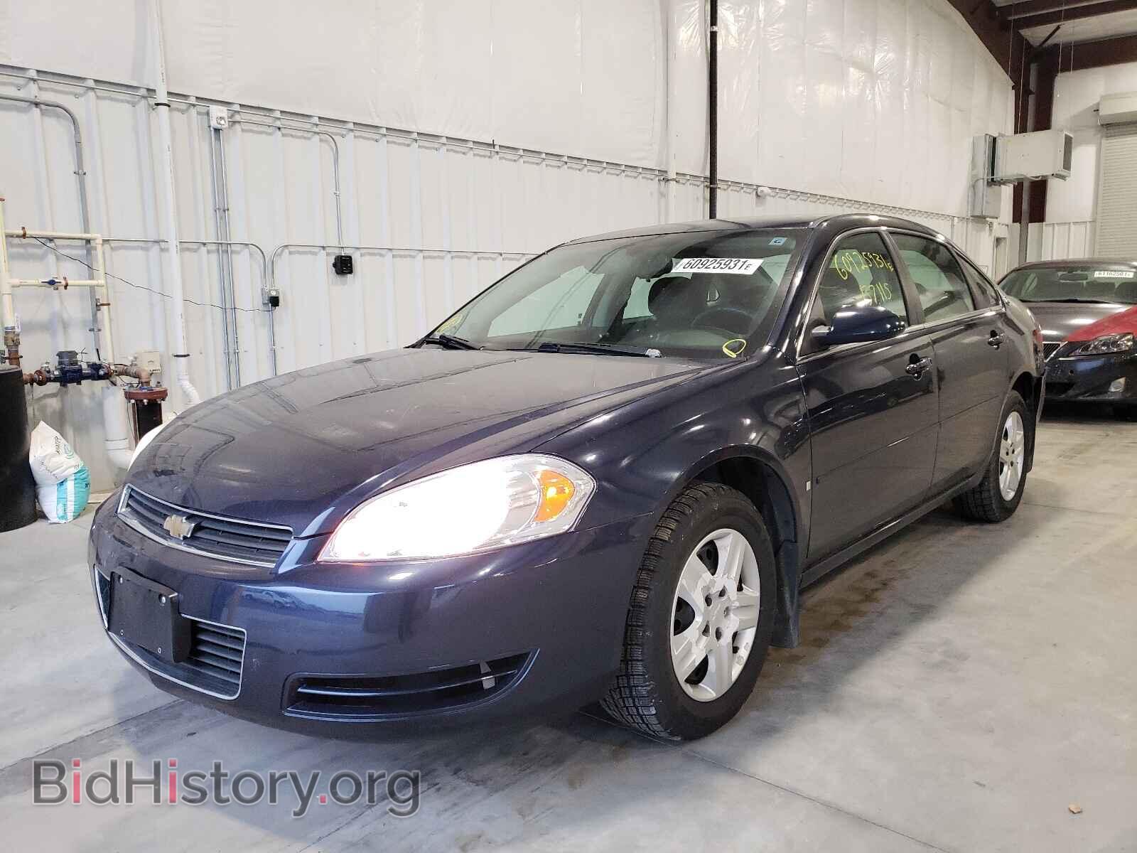 2008 CHEVROLET IMPALA - VIN: 2G1WB58K981357256 - Фото 2