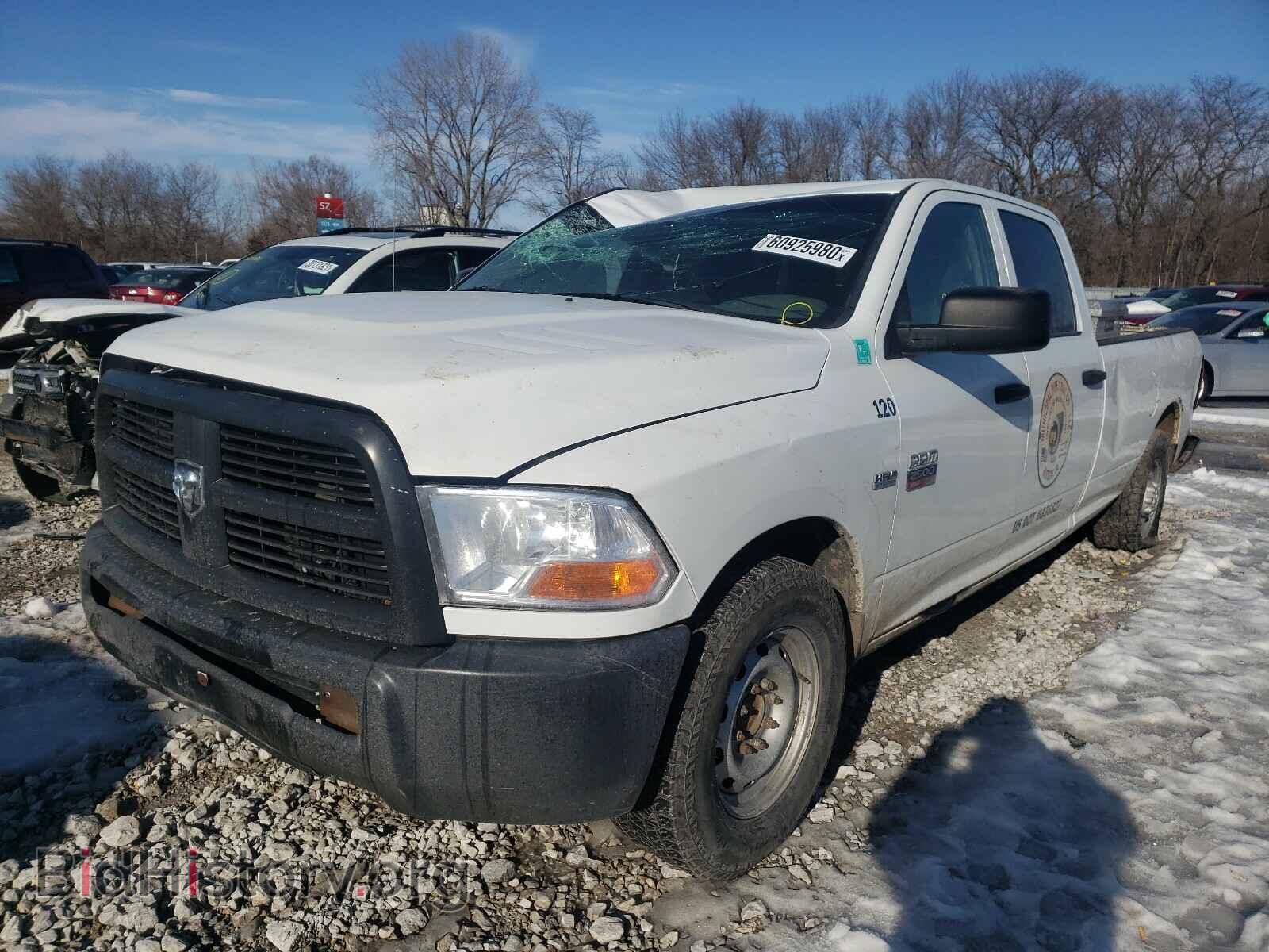 2012 DODGE RAM 2500 - VIN: 3C6TD4HT7CG163937 - Фото 2