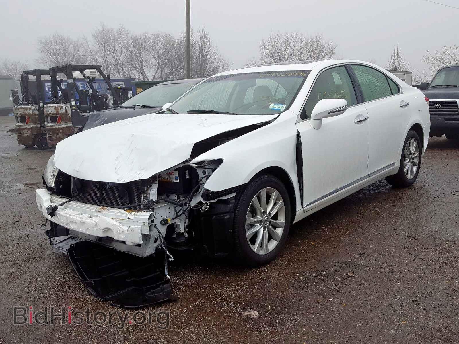 2011 LEXUS ES350 - VIN: JTHBK1EGXB2463798 - Фото 2