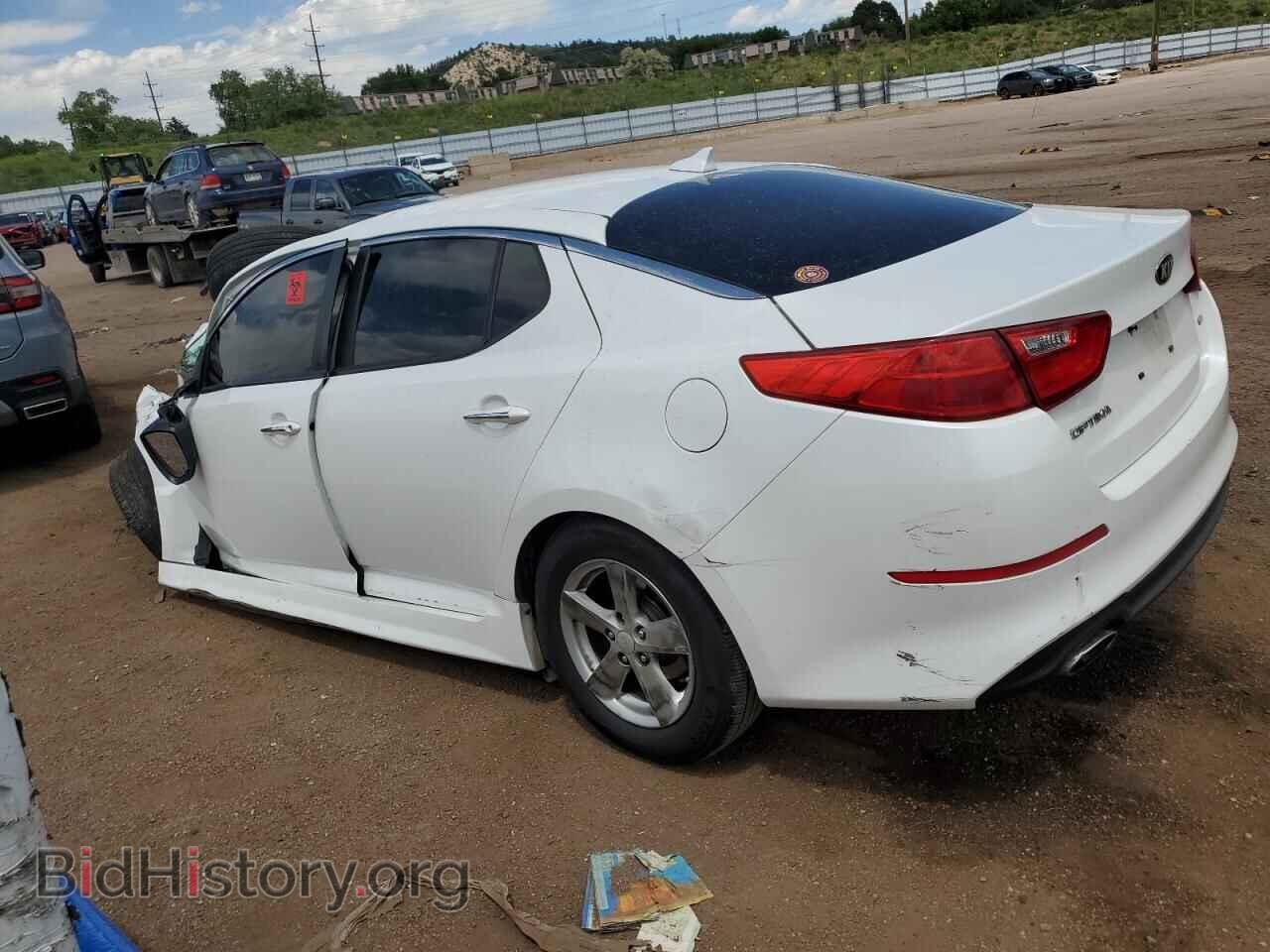 2015 KIA OPTIMA - VIN: KNAGM4A70F5639199 - Фото 2